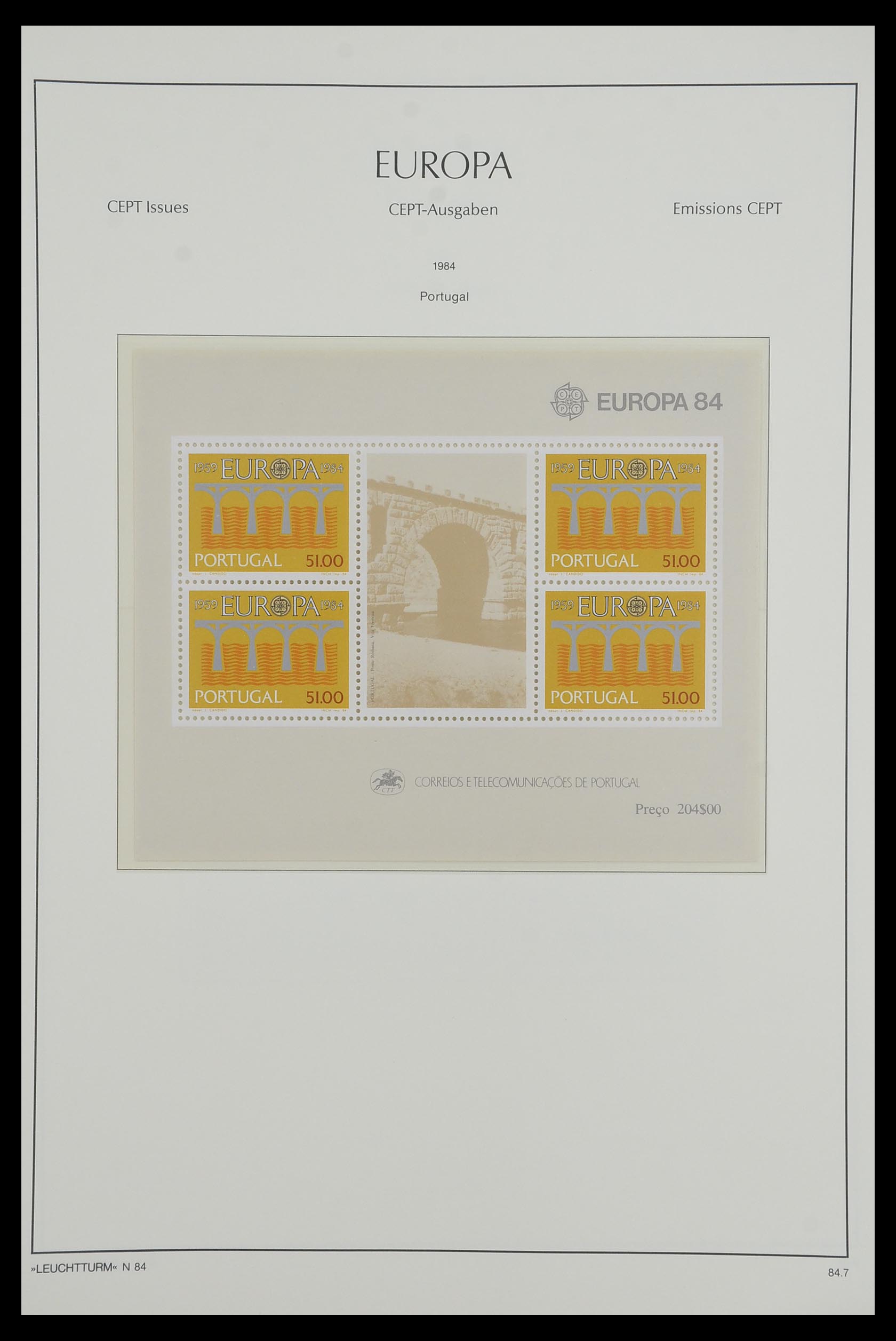 33524 070 - Postzegelverzameling 33524 Europa CEPT 1977-2011.