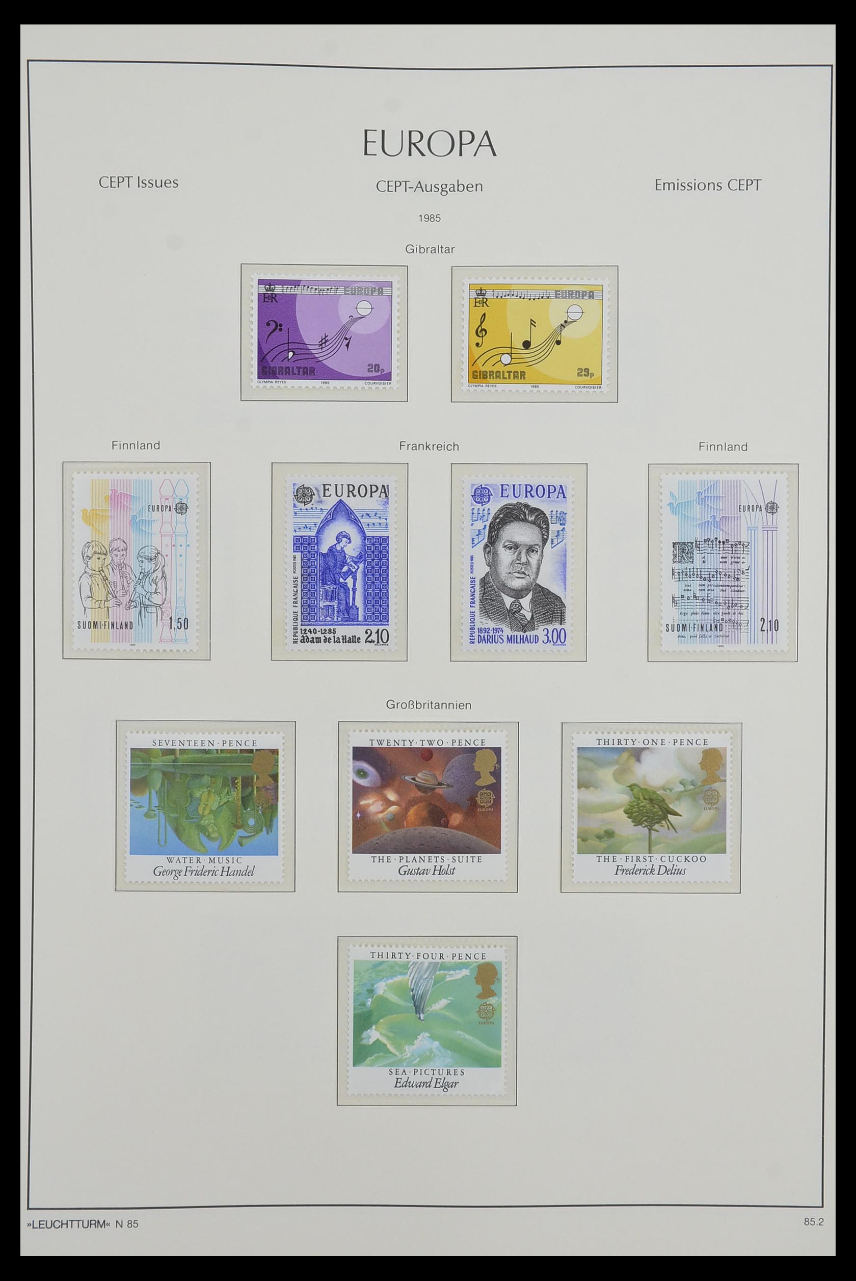 33524 075 - Postzegelverzameling 33524 Europa CEPT 1977-2011.