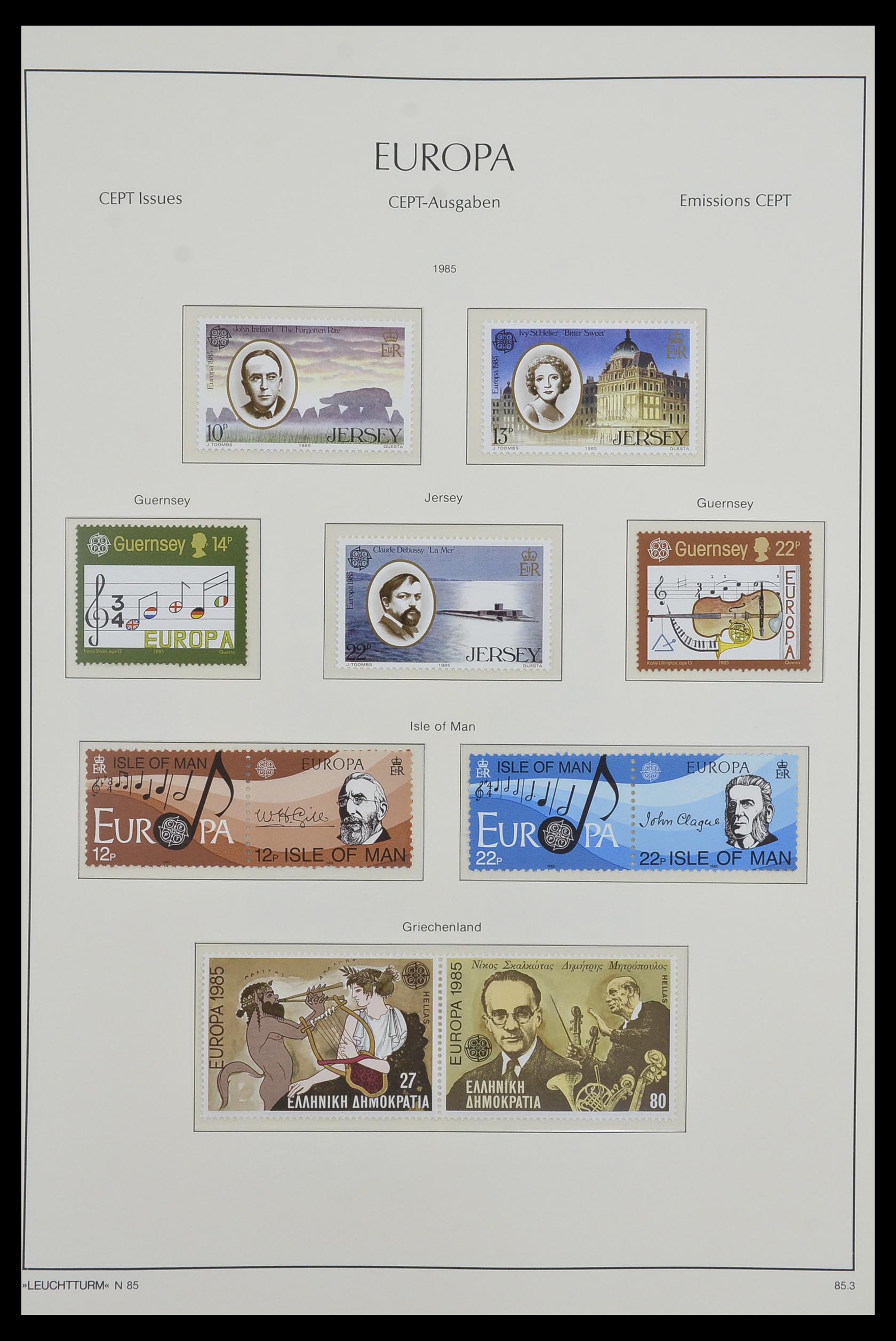 33524 076 - Postzegelverzameling 33524 Europa CEPT 1977-2011.