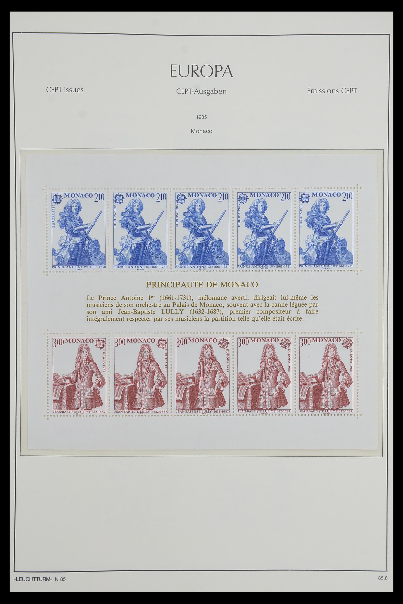 33524 079 - Postzegelverzameling 33524 Europa CEPT 1977-2011.