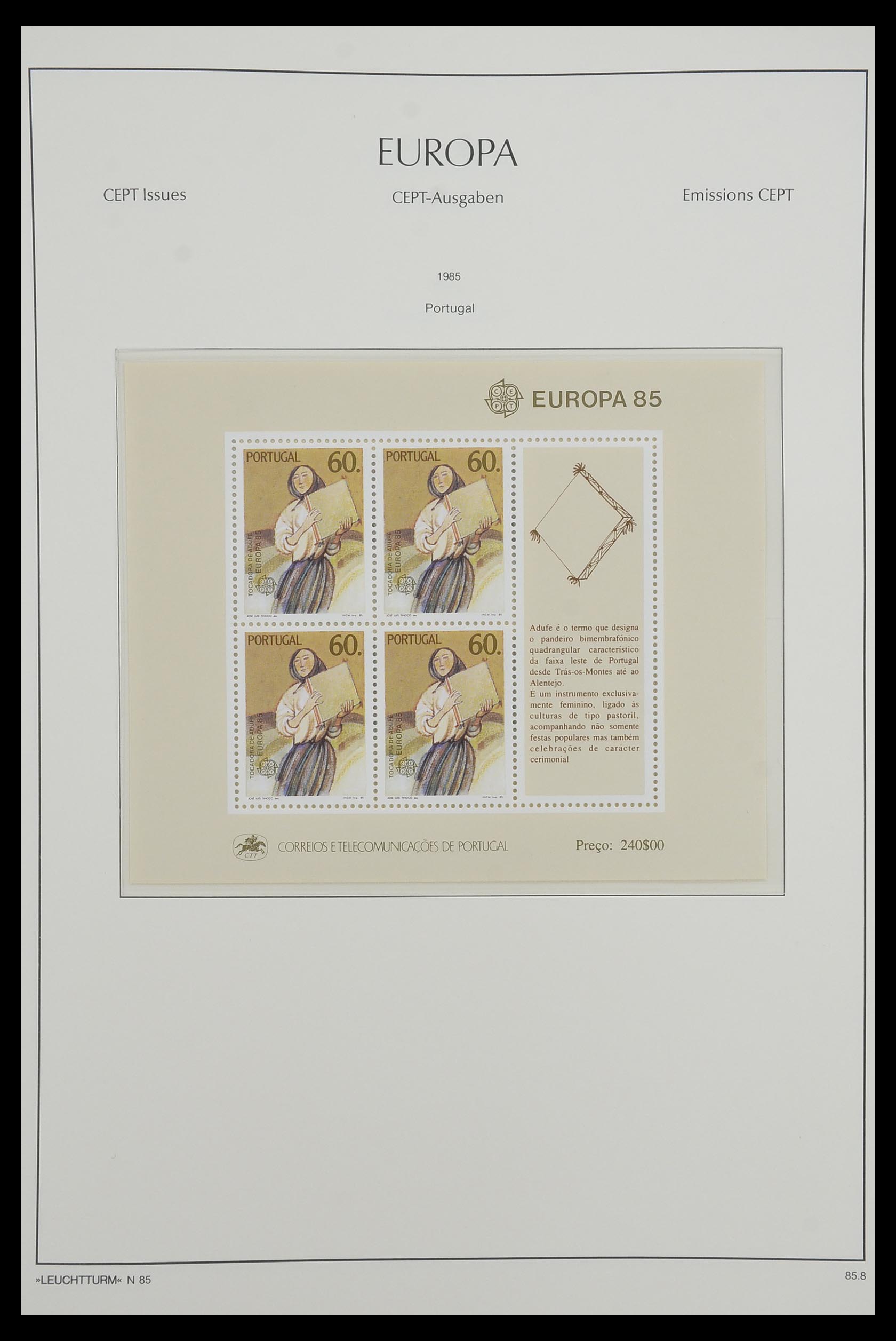 33524 081 - Postzegelverzameling 33524 Europa CEPT 1977-2011.