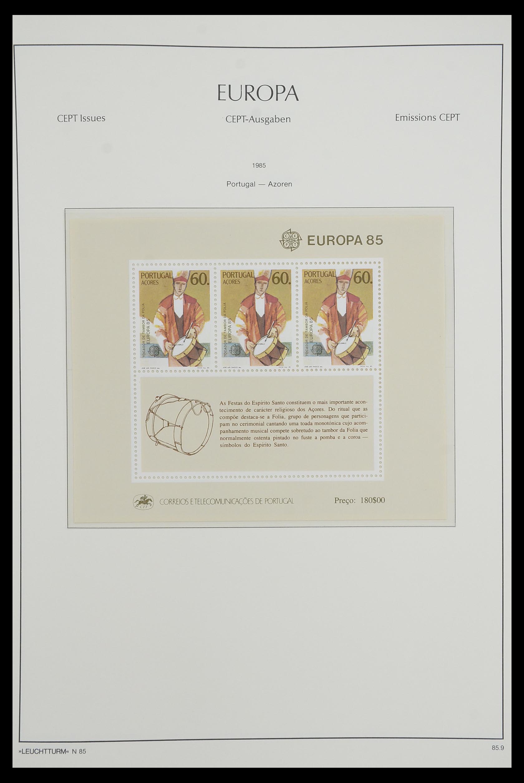 33524 082 - Postzegelverzameling 33524 Europa CEPT 1977-2011.