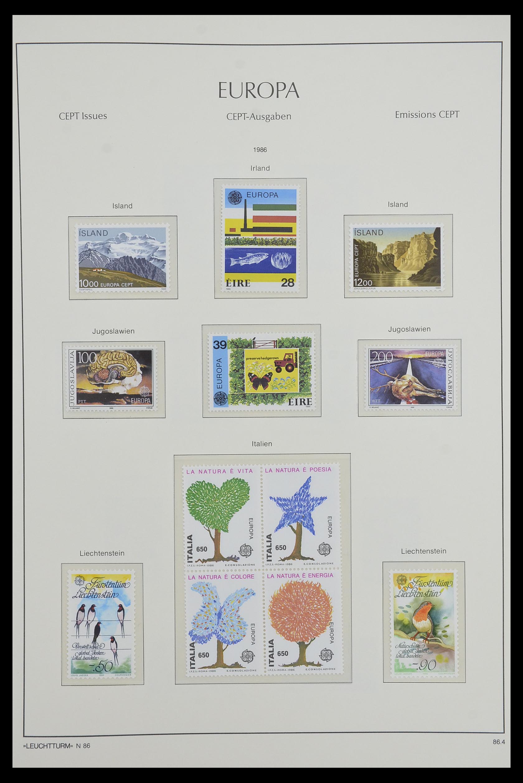 33524 088 - Postzegelverzameling 33524 Europa CEPT 1977-2011.