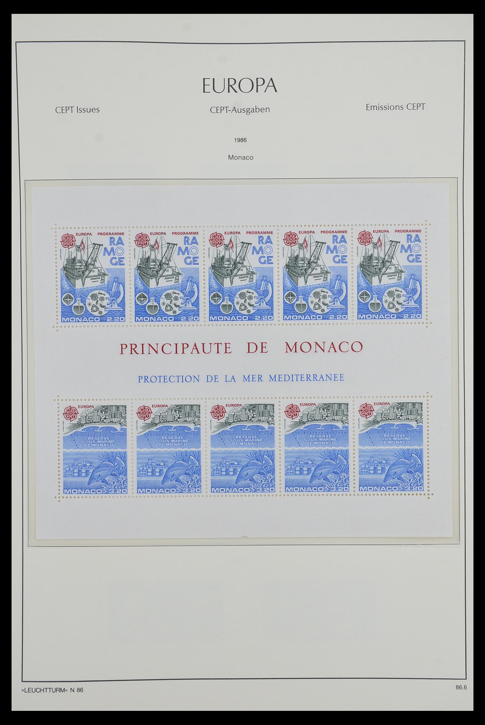 33524 090 - Postzegelverzameling 33524 Europa CEPT 1977-2011.
