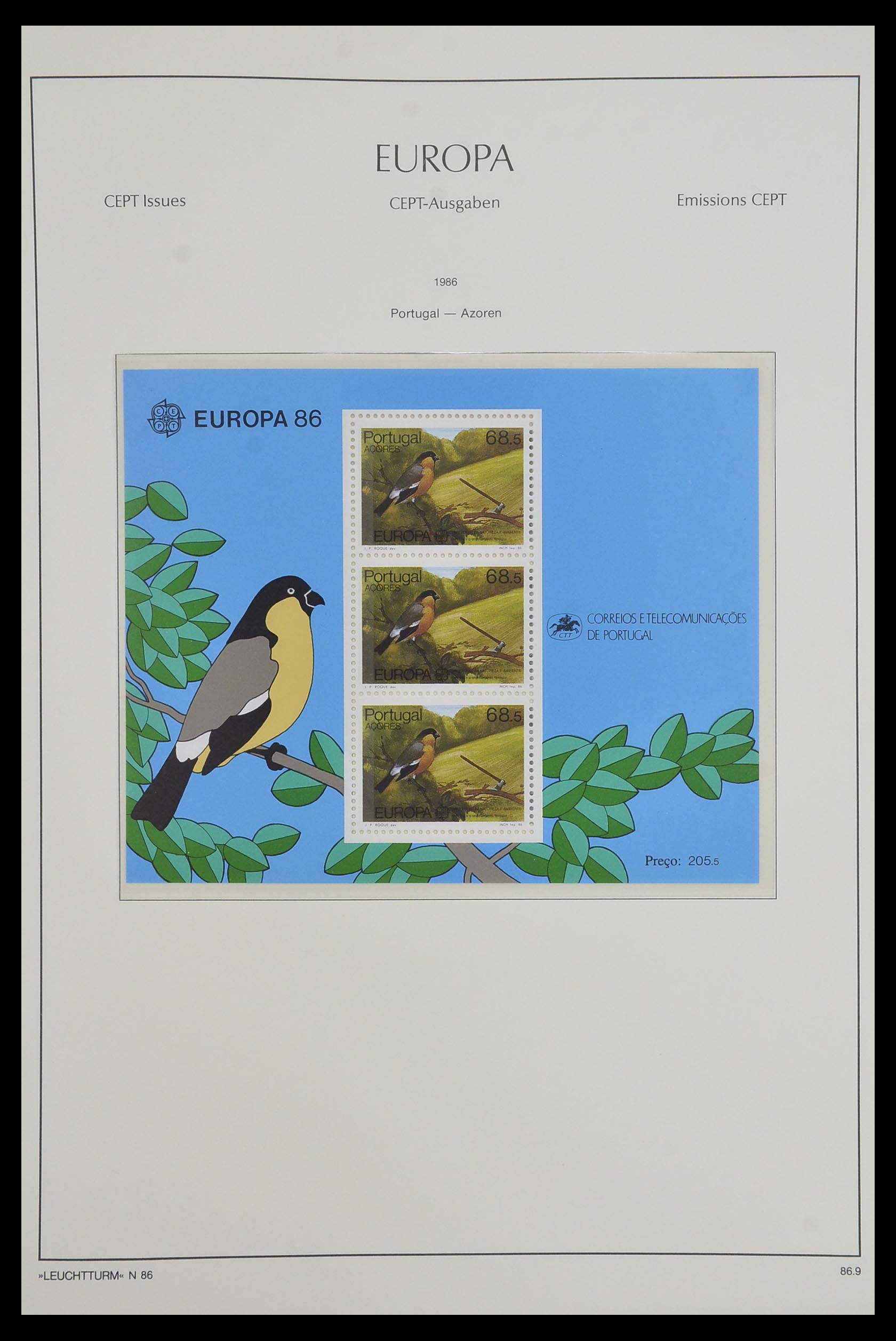 33524 093 - Postzegelverzameling 33524 Europa CEPT 1977-2011.