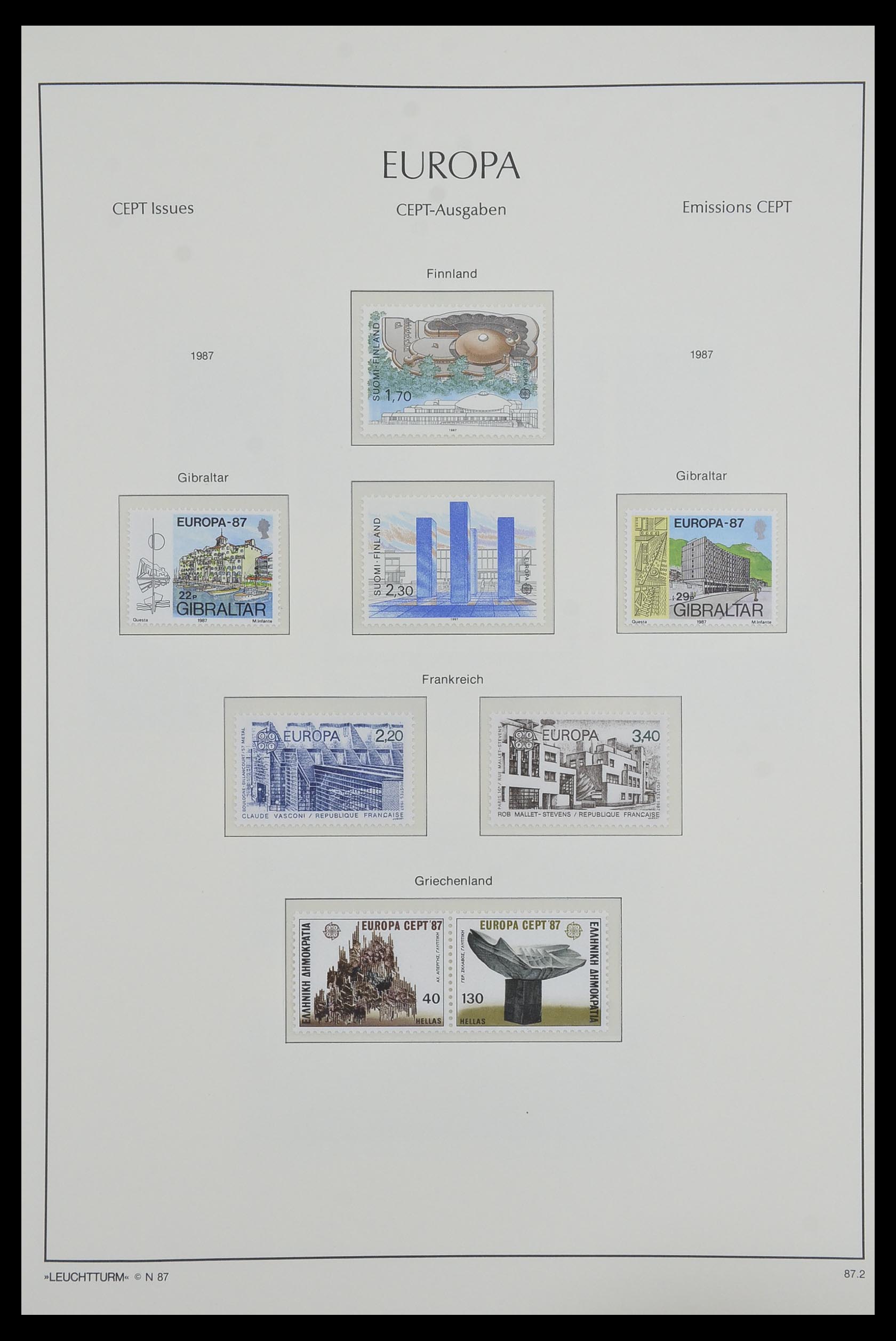 33524 097 - Postzegelverzameling 33524 Europa CEPT 1977-2011.