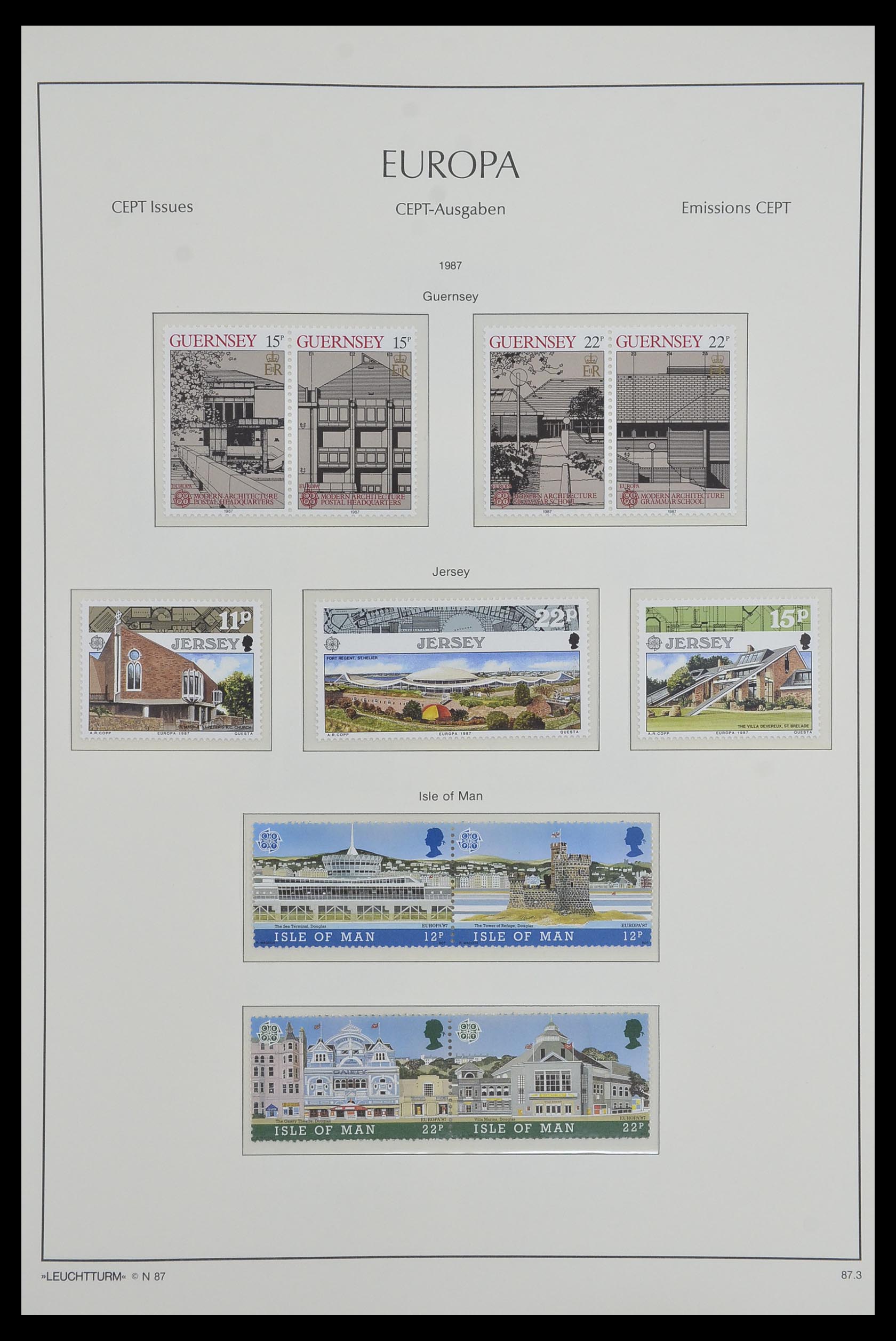 33524 098 - Postzegelverzameling 33524 Europa CEPT 1977-2011.