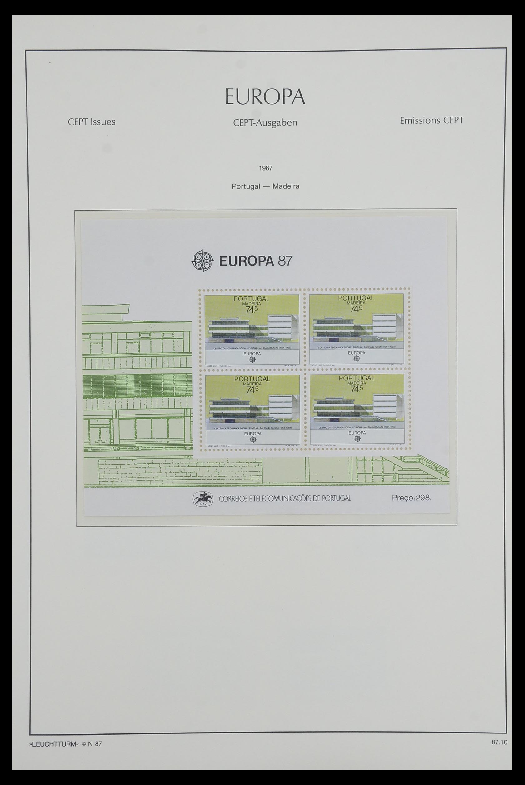 33524 105 - Postzegelverzameling 33524 Europa CEPT 1977-2011.