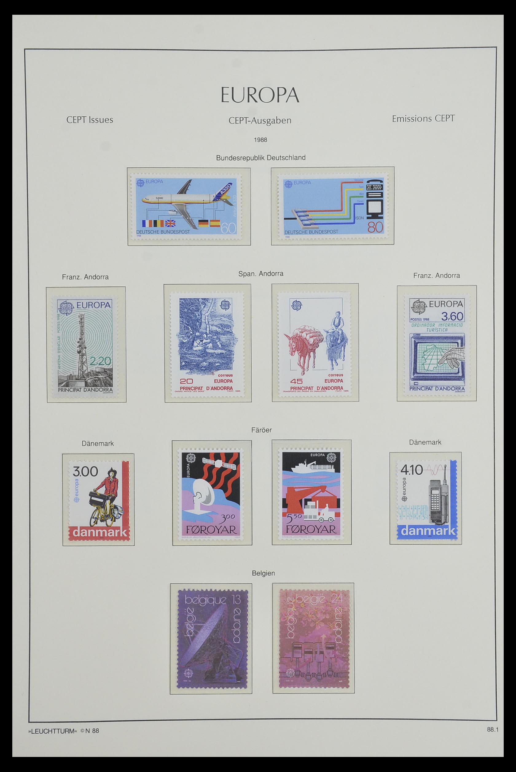 33524 107 - Postzegelverzameling 33524 Europa CEPT 1977-2011.