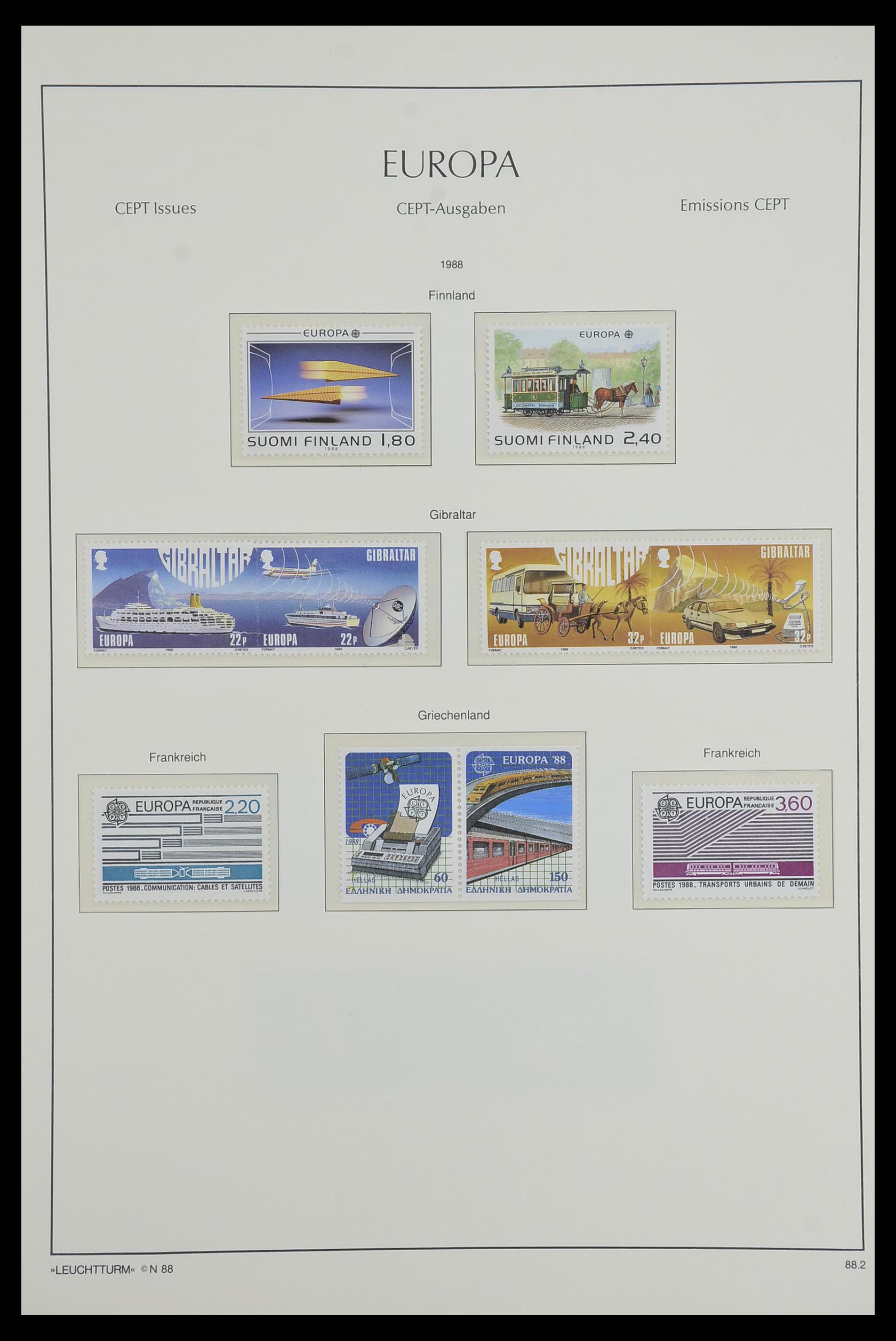 33524 108 - Postzegelverzameling 33524 Europa CEPT 1977-2011.