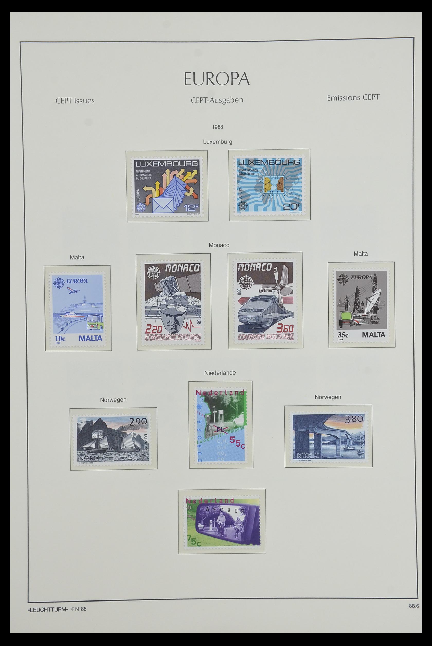 33524 112 - Postzegelverzameling 33524 Europa CEPT 1977-2011.