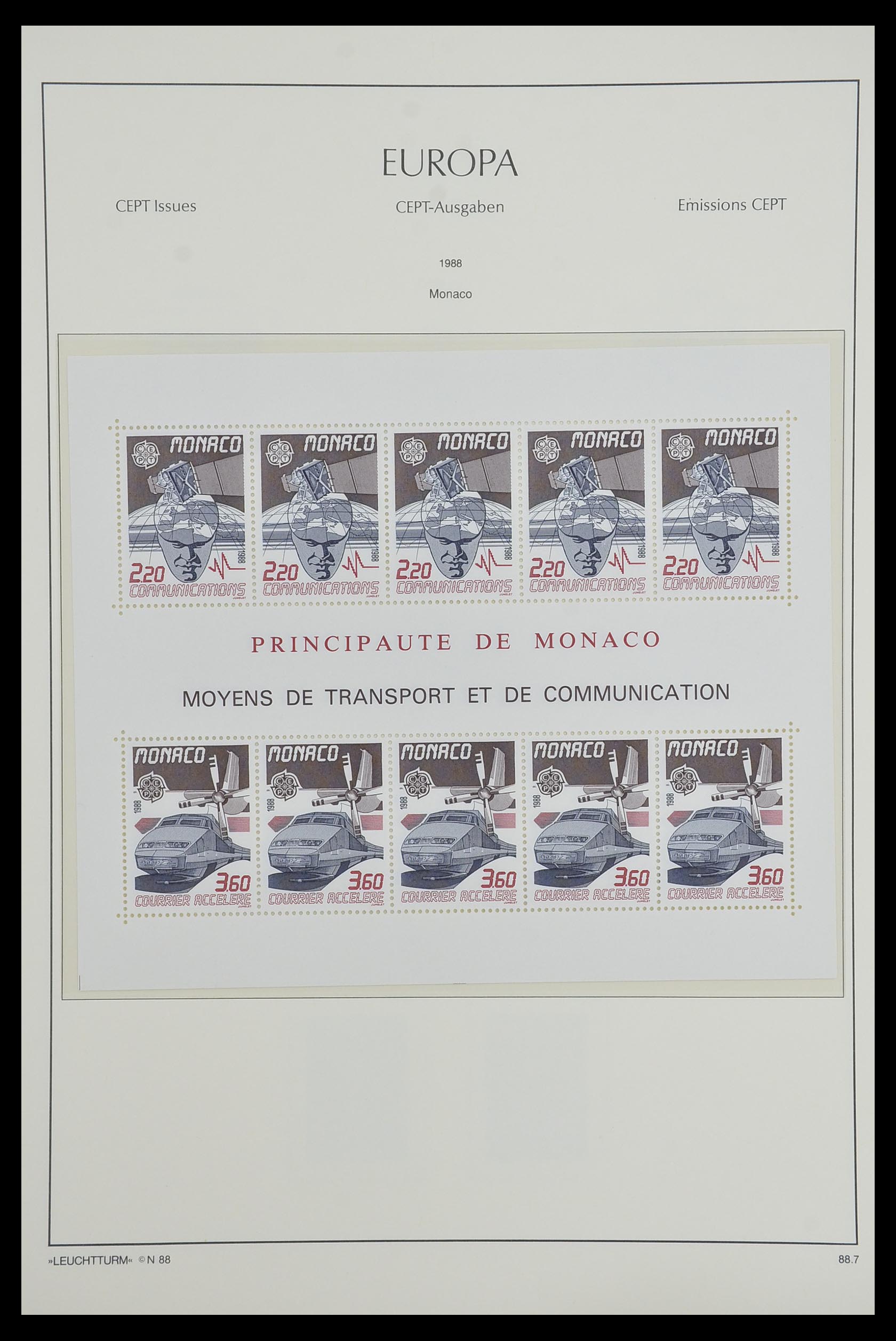 33524 113 - Postzegelverzameling 33524 Europa CEPT 1977-2011.
