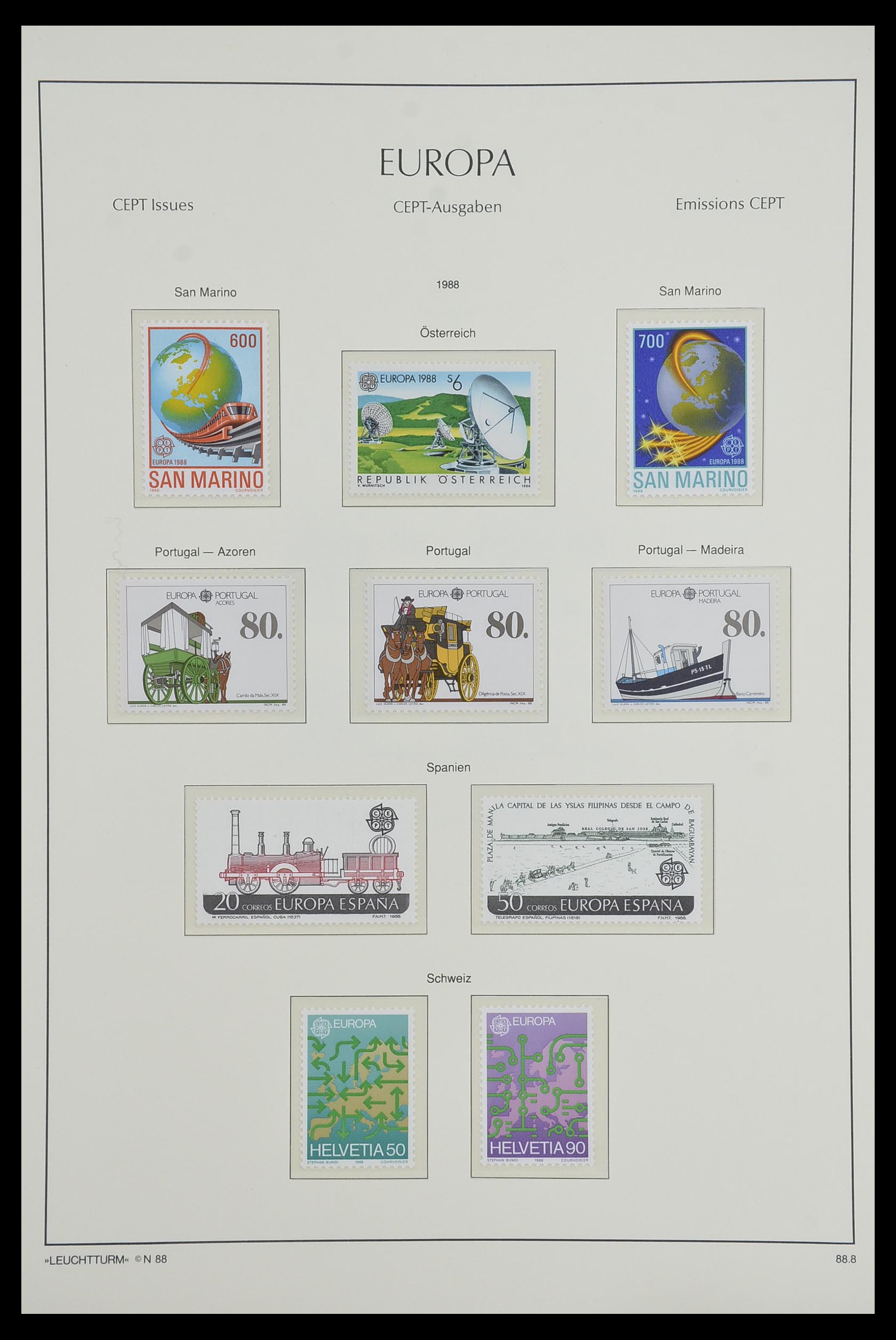 33524 114 - Postzegelverzameling 33524 Europa CEPT 1977-2011.