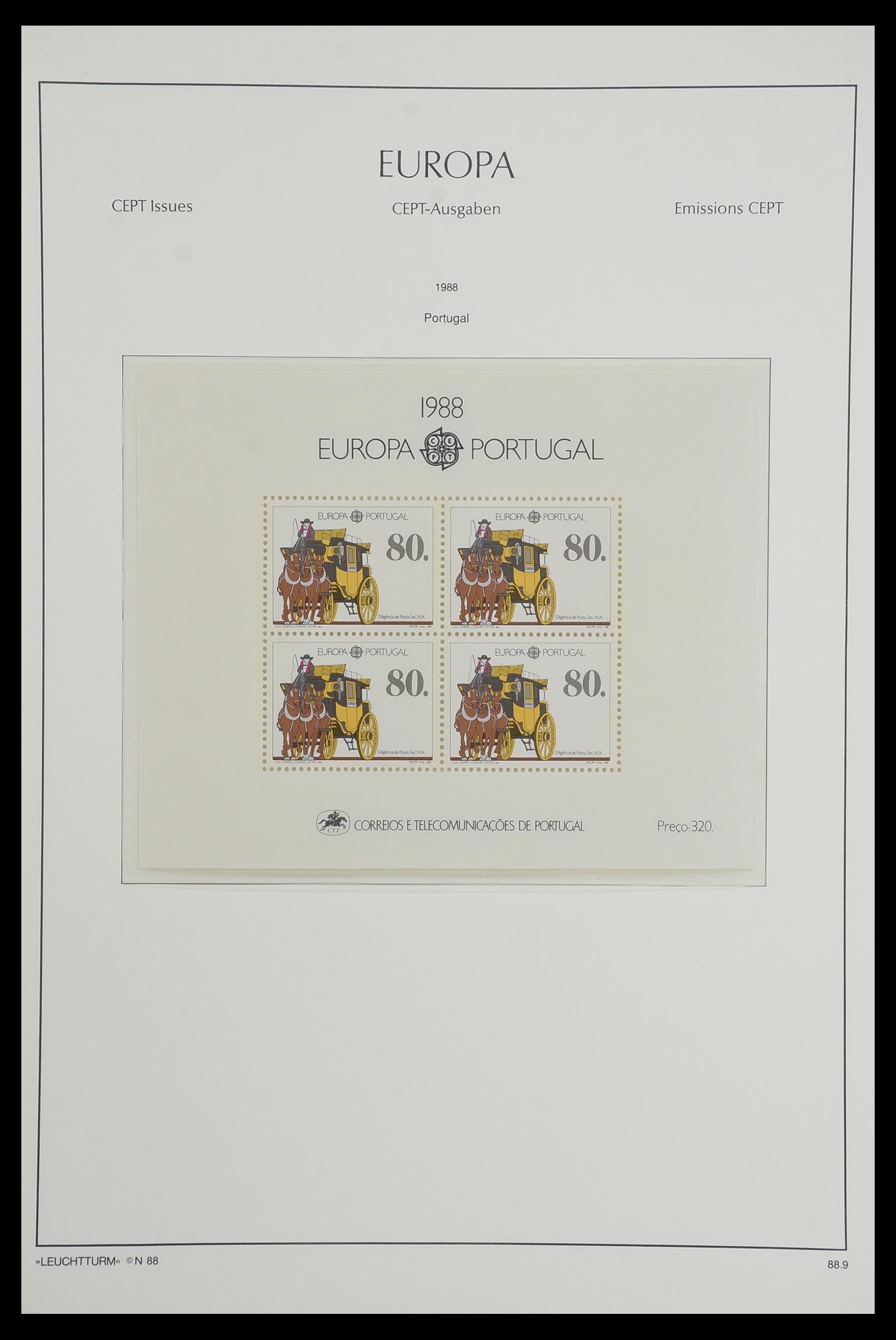 33524 115 - Postzegelverzameling 33524 Europa CEPT 1977-2011.