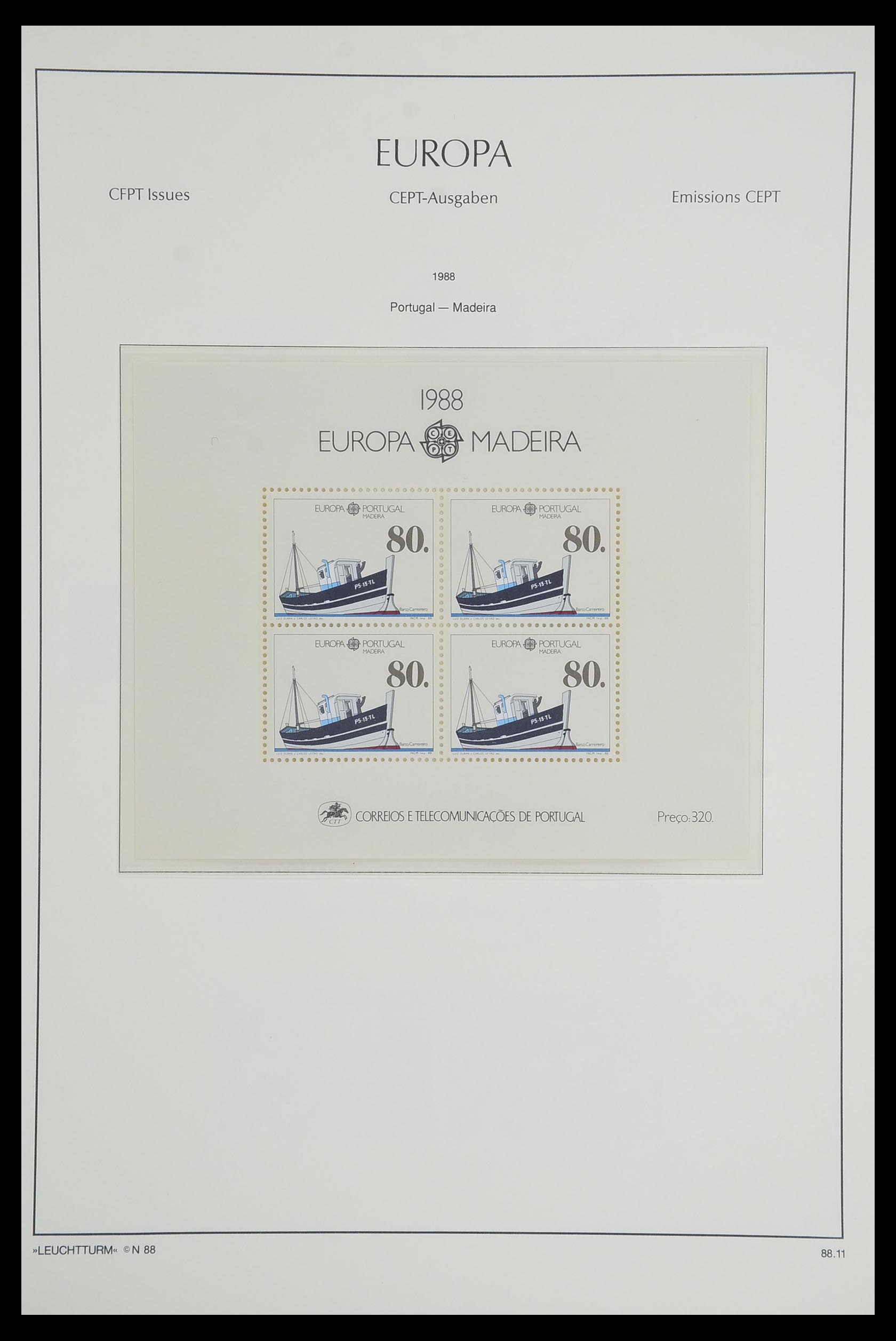 33524 117 - Postzegelverzameling 33524 Europa CEPT 1977-2011.