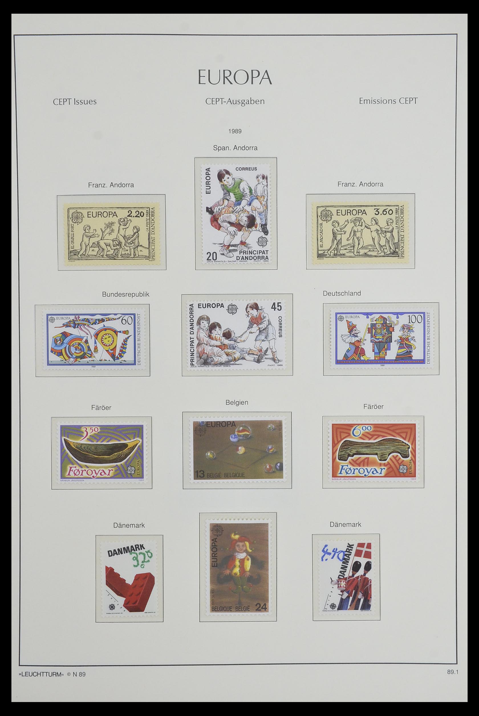 33524 119 - Postzegelverzameling 33524 Europa CEPT 1977-2011.
