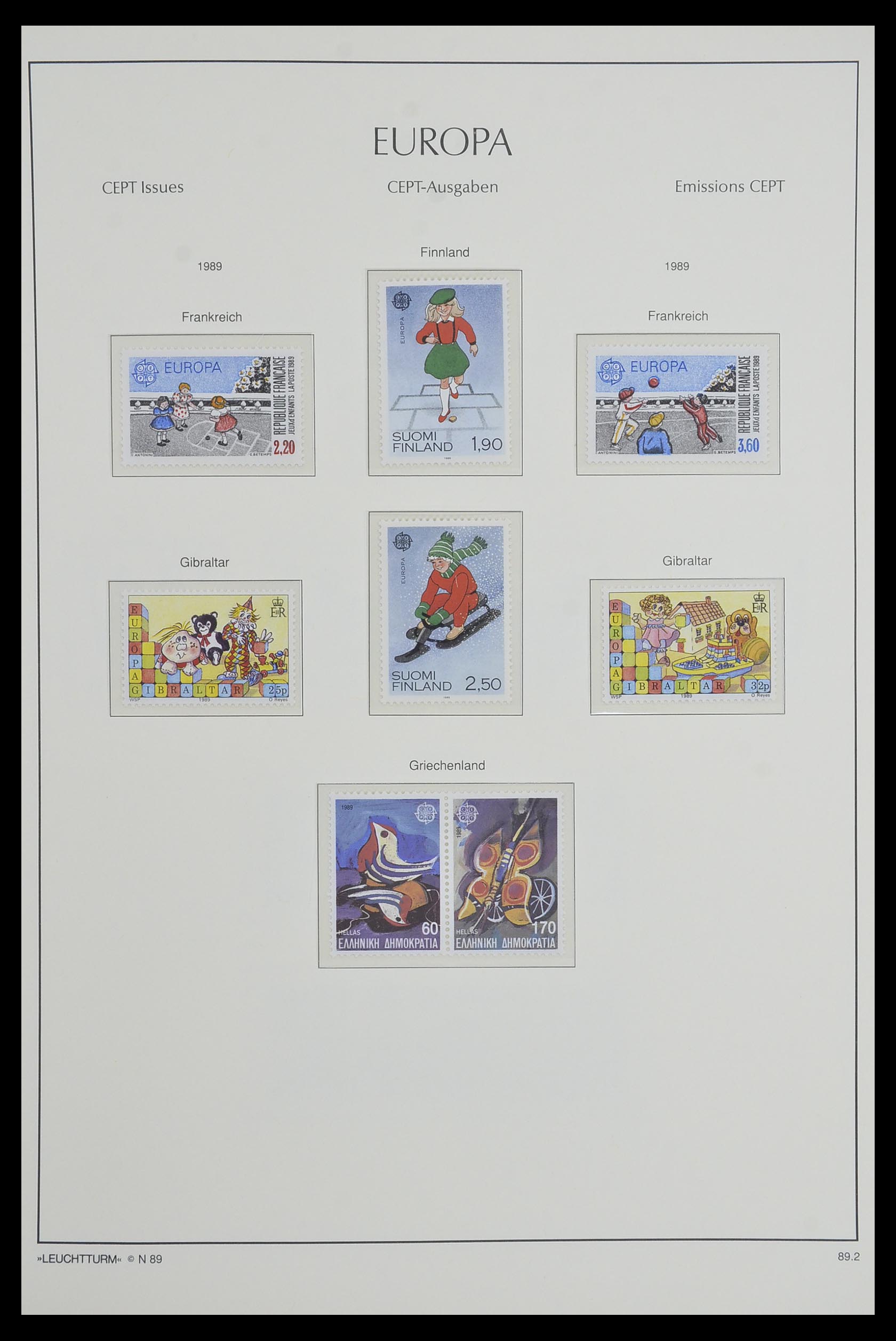 33524 120 - Postzegelverzameling 33524 Europa CEPT 1977-2011.