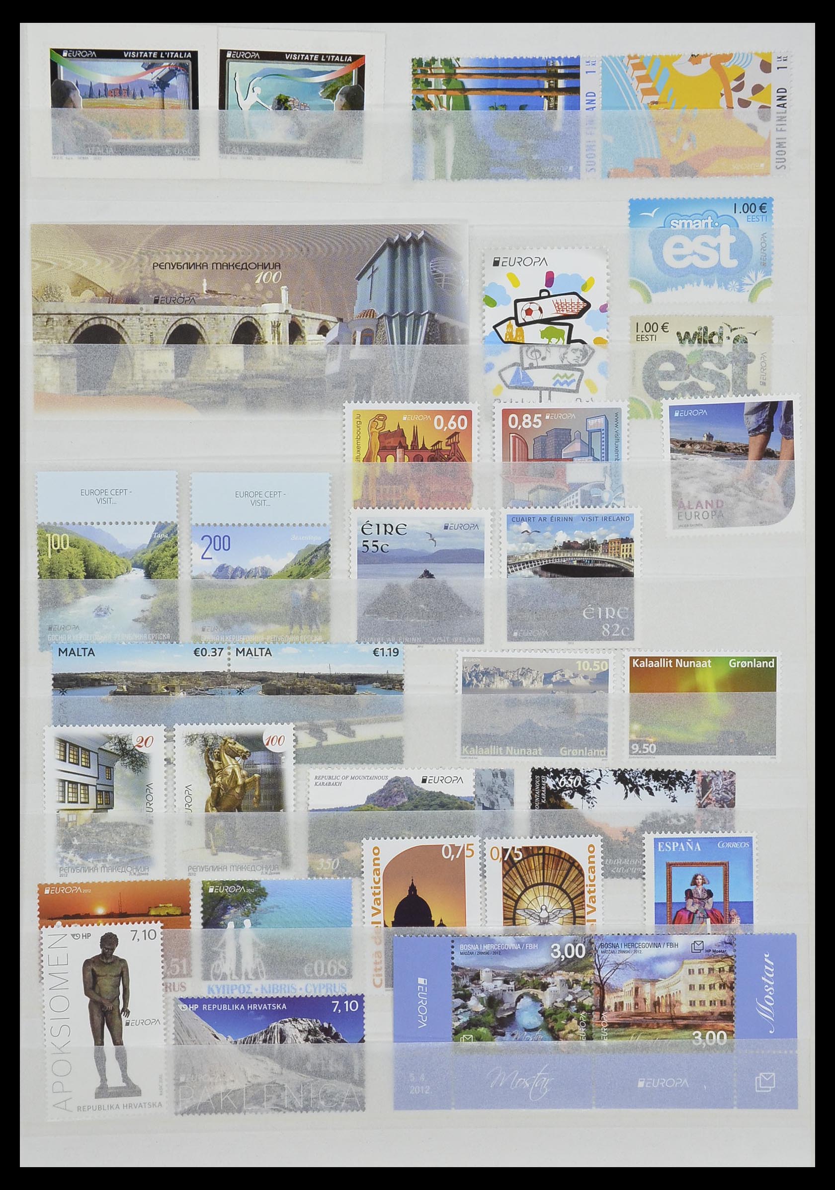 33524 203 - Postzegelverzameling 33524 Europa CEPT 1977-2011.