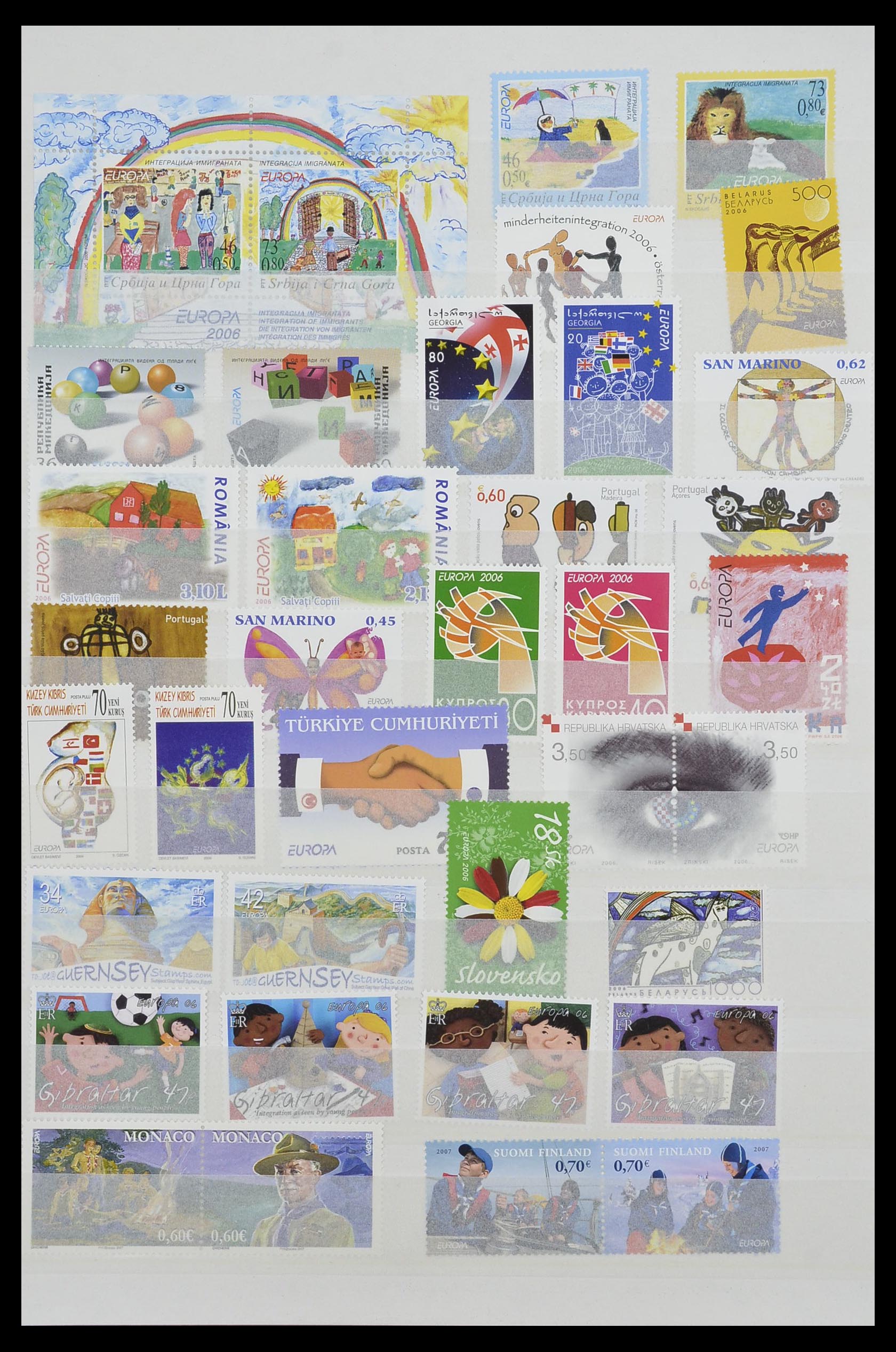33524 206 - Postzegelverzameling 33524 Europa CEPT 1977-2011.