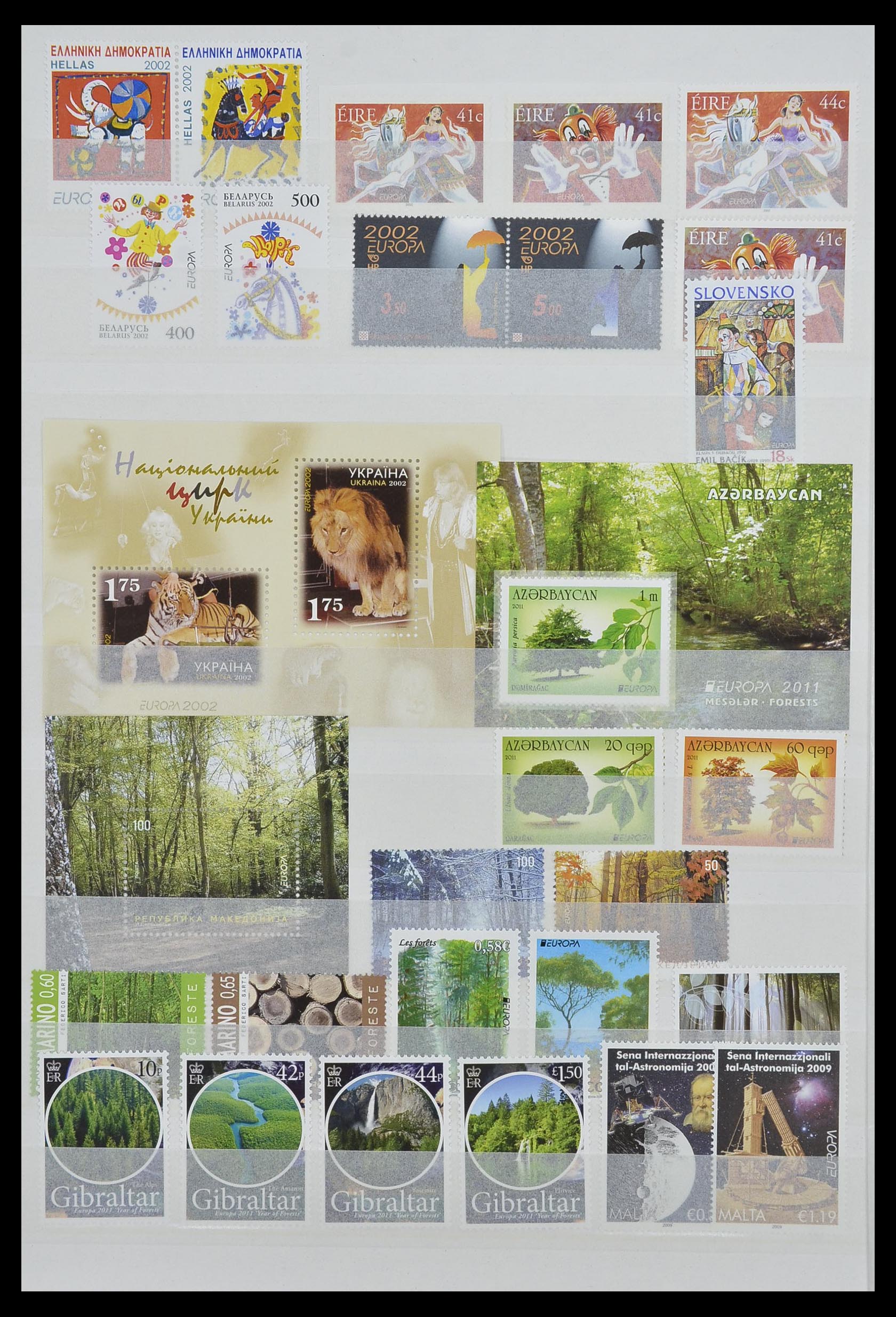 33524 210 - Postzegelverzameling 33524 Europa CEPT 1977-2011.