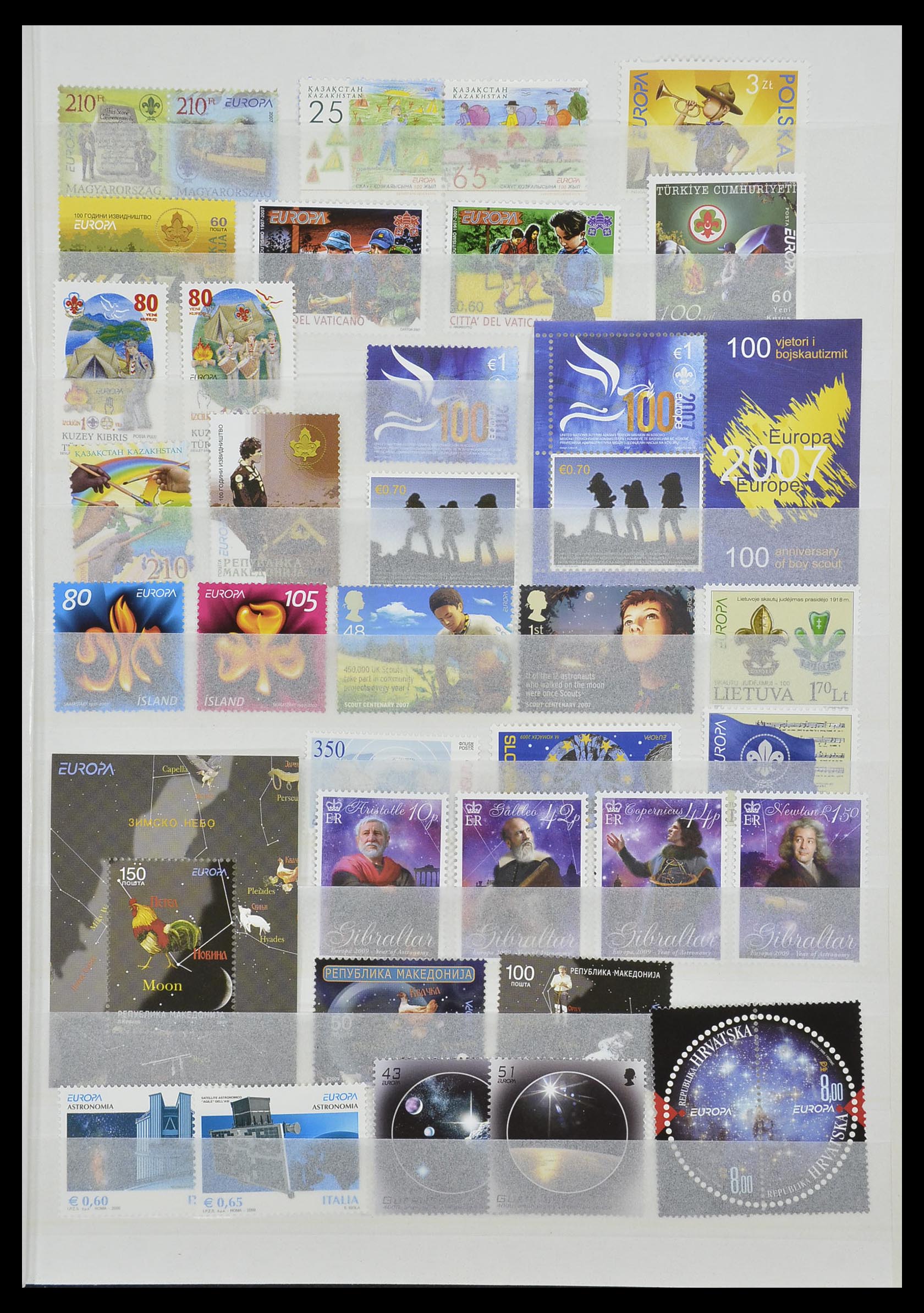 33524 215 - Postzegelverzameling 33524 Europa CEPT 1977-2011.