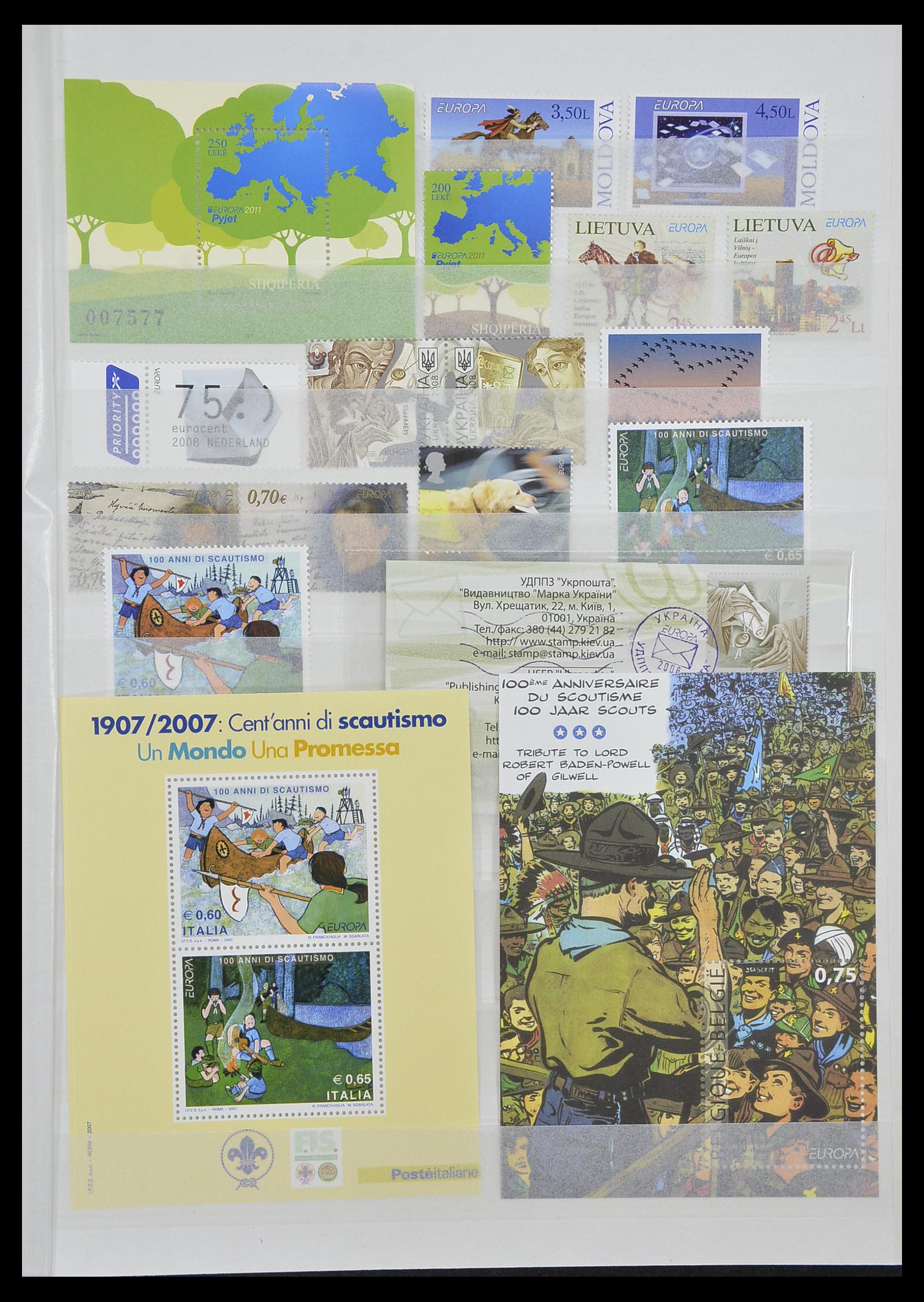 33524 223 - Postzegelverzameling 33524 Europa CEPT 1977-2011.