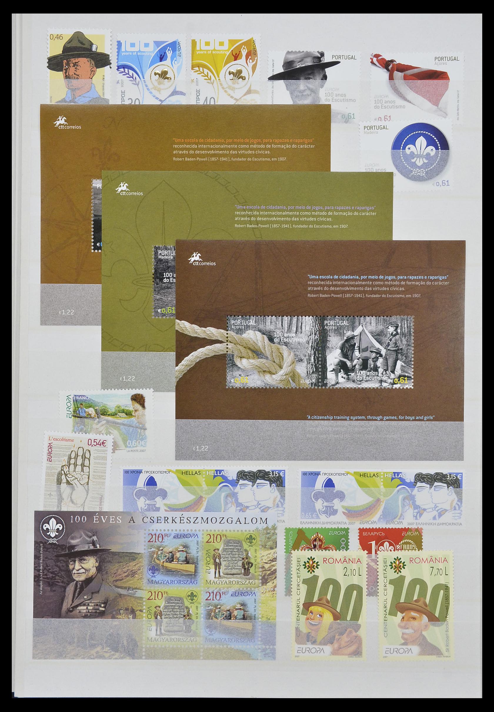 33524 224 - Postzegelverzameling 33524 Europa CEPT 1977-2011.