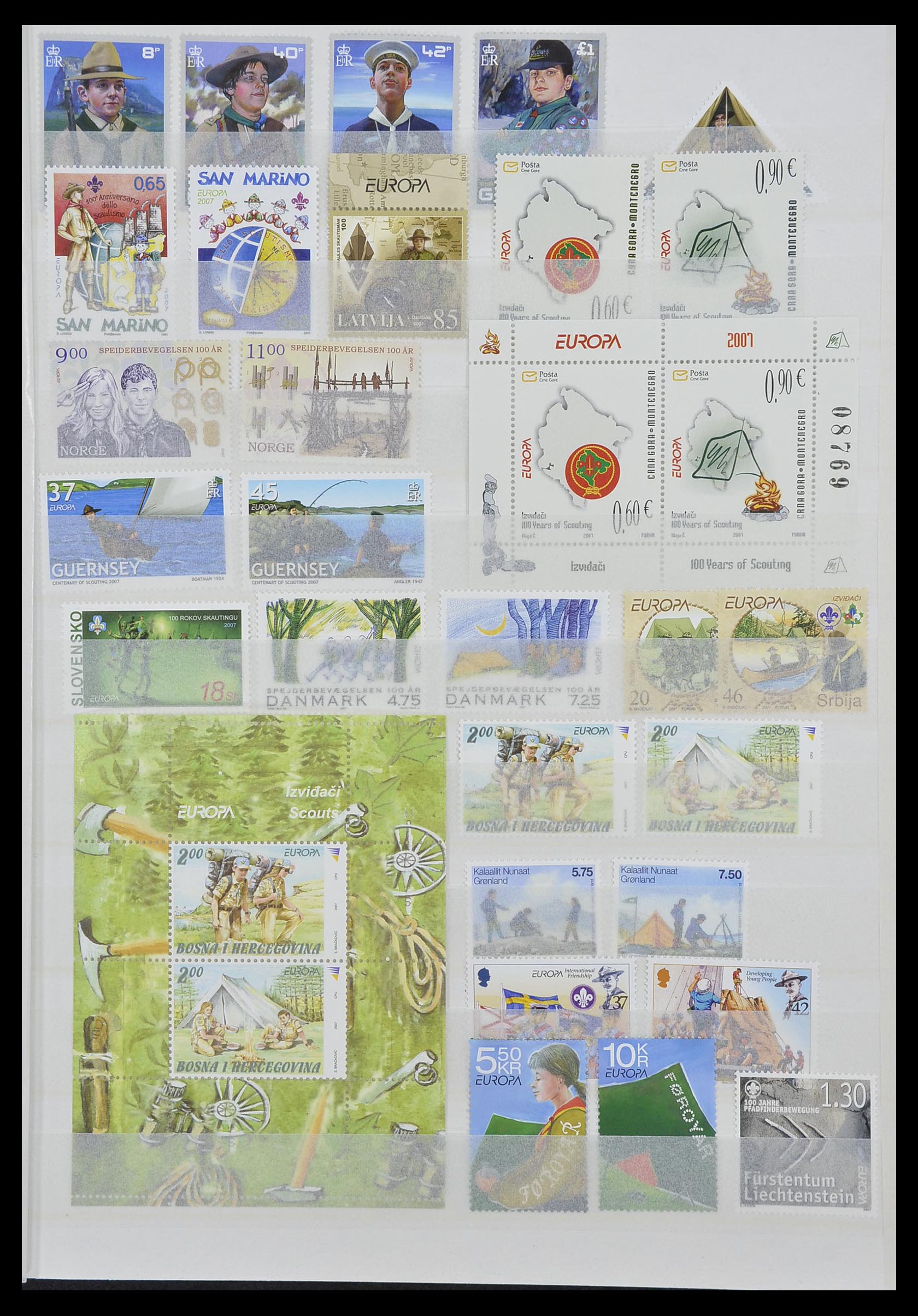33524 225 - Postzegelverzameling 33524 Europa CEPT 1977-2011.
