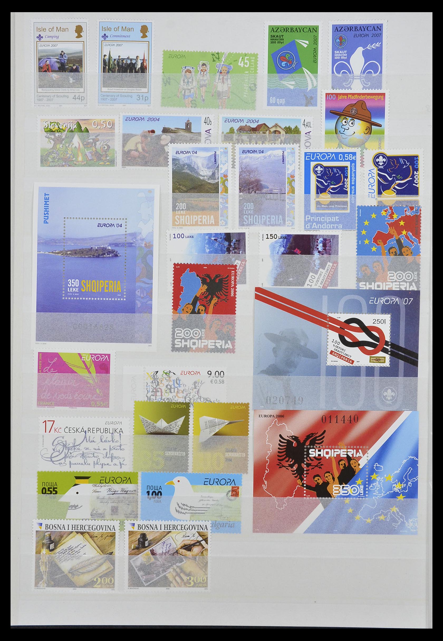 33524 226 - Stamp collection 33524 Europa CEPT 1977-2011.