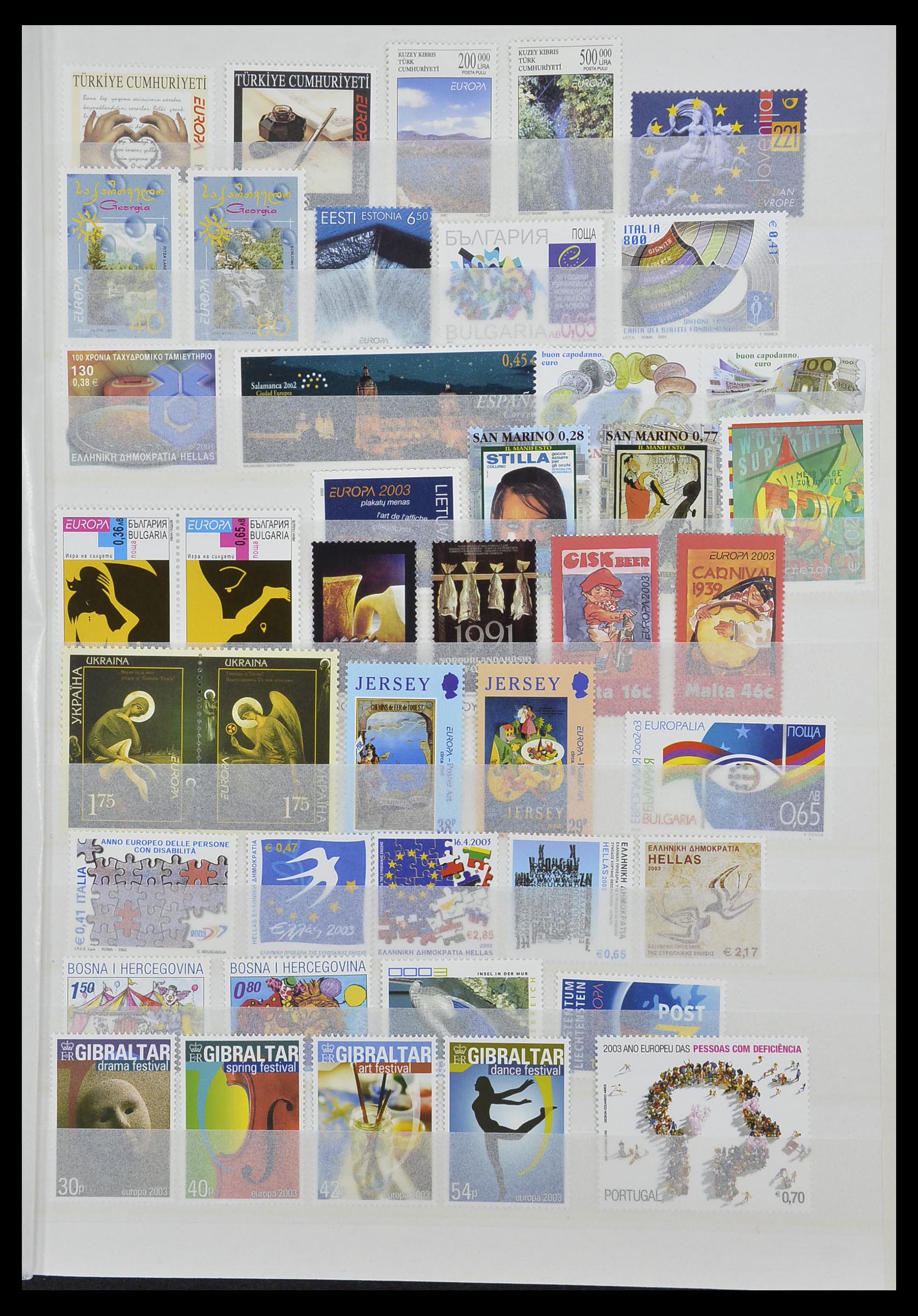 33524 229 - Postzegelverzameling 33524 Europa CEPT 1977-2011.