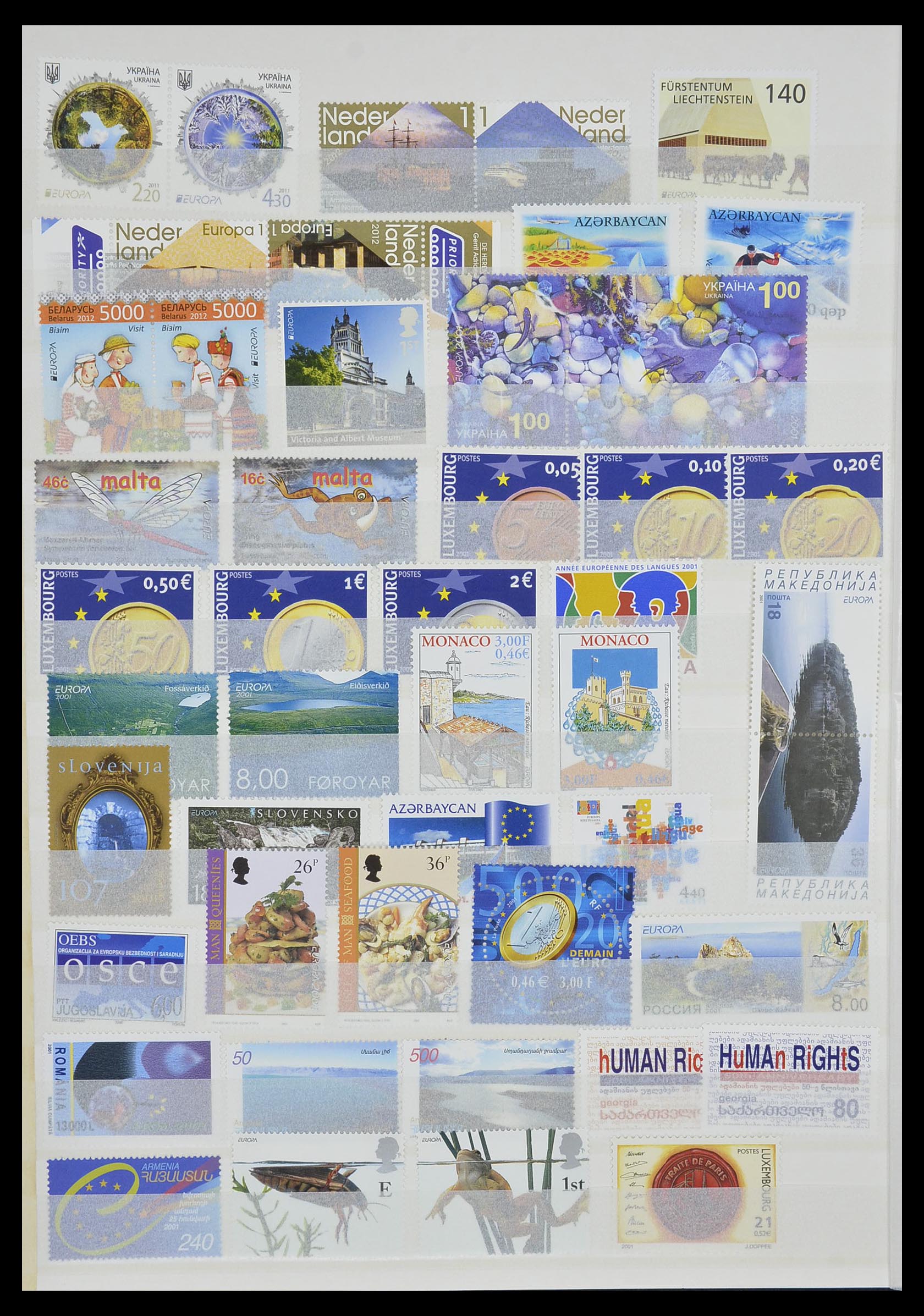 33524 244 - Postzegelverzameling 33524 Europa CEPT 1977-2011.