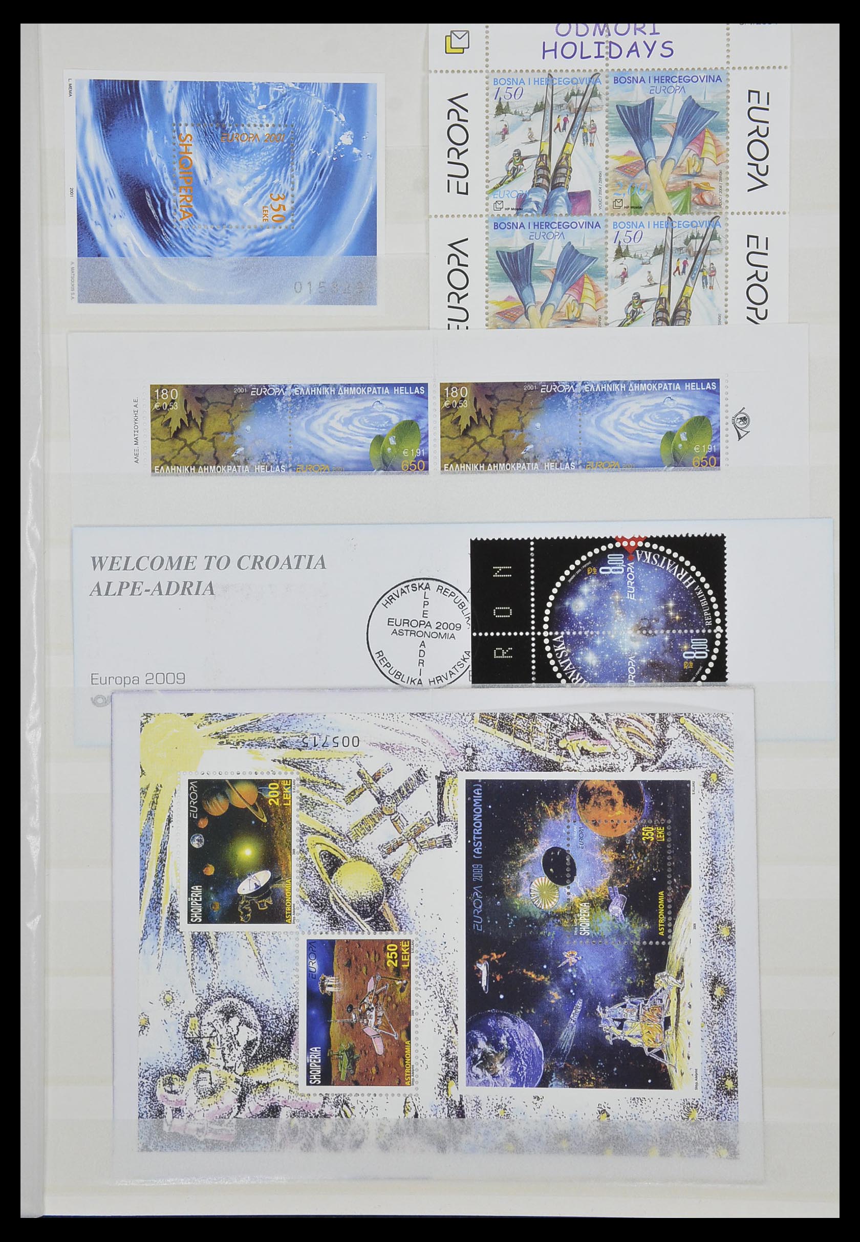 33524 250 - Postzegelverzameling 33524 Europa CEPT 1977-2011.