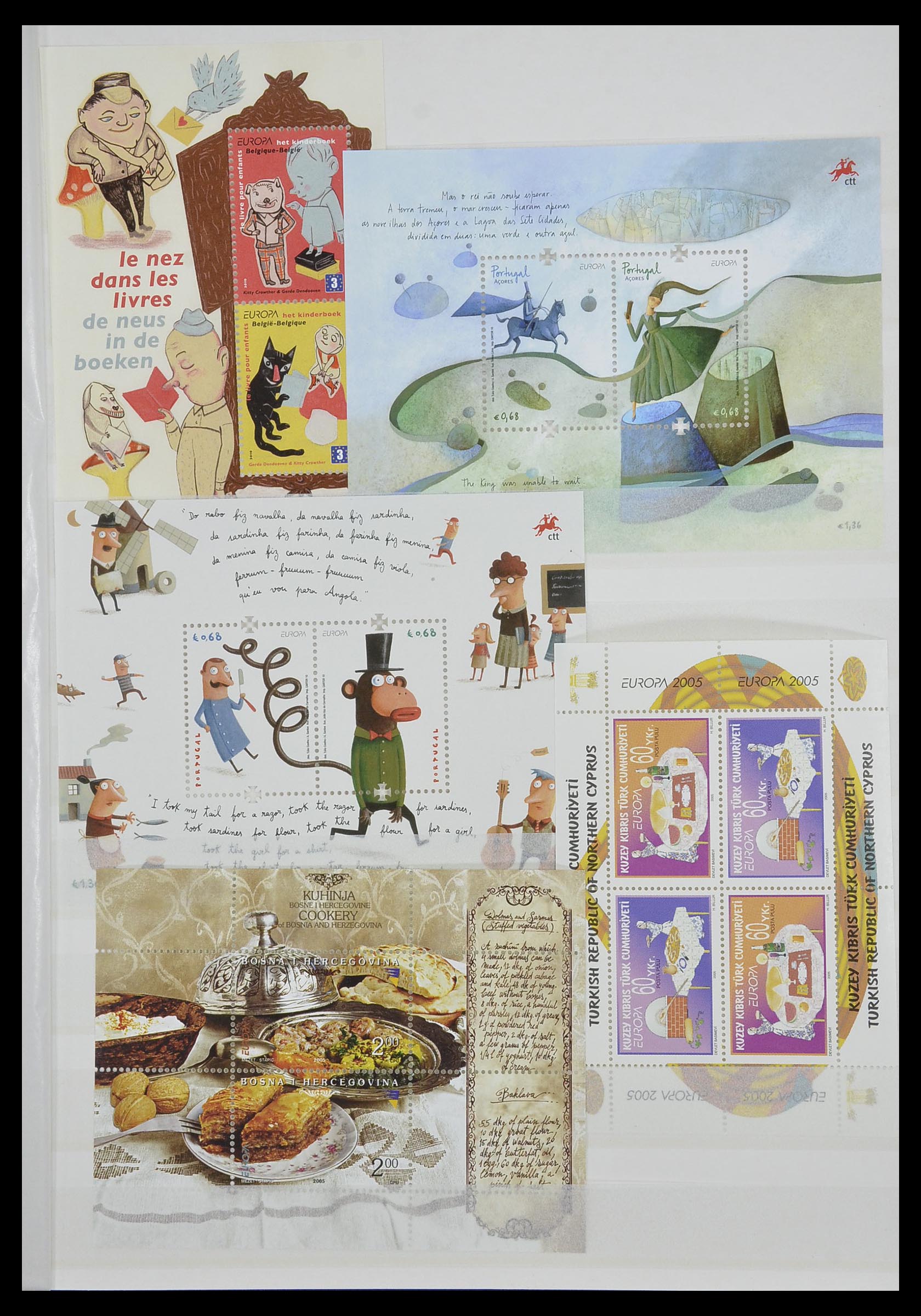 33524 252 - Postzegelverzameling 33524 Europa CEPT 1977-2011.