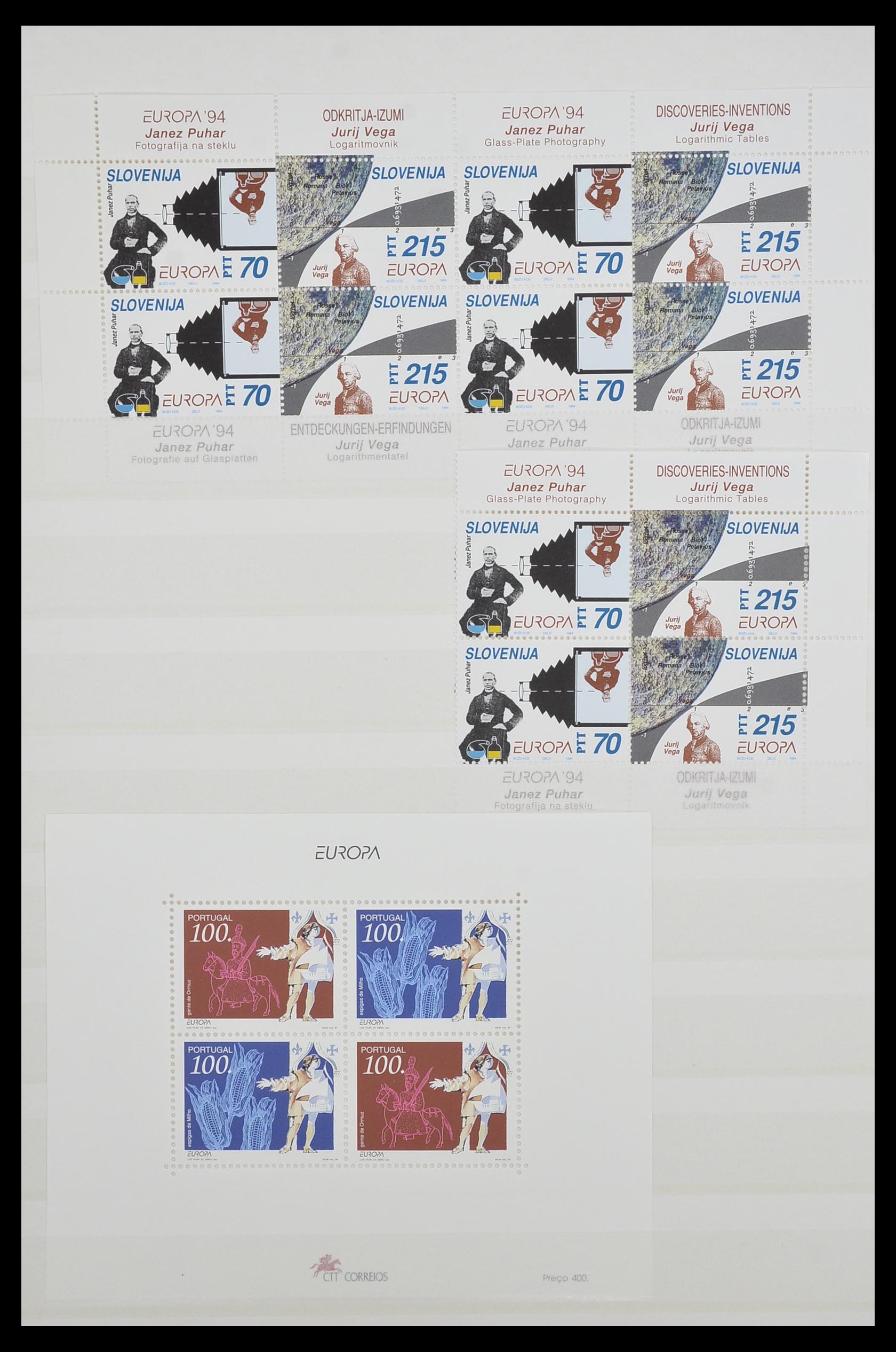 33524 255 - Postzegelverzameling 33524 Europa CEPT 1977-2011.
