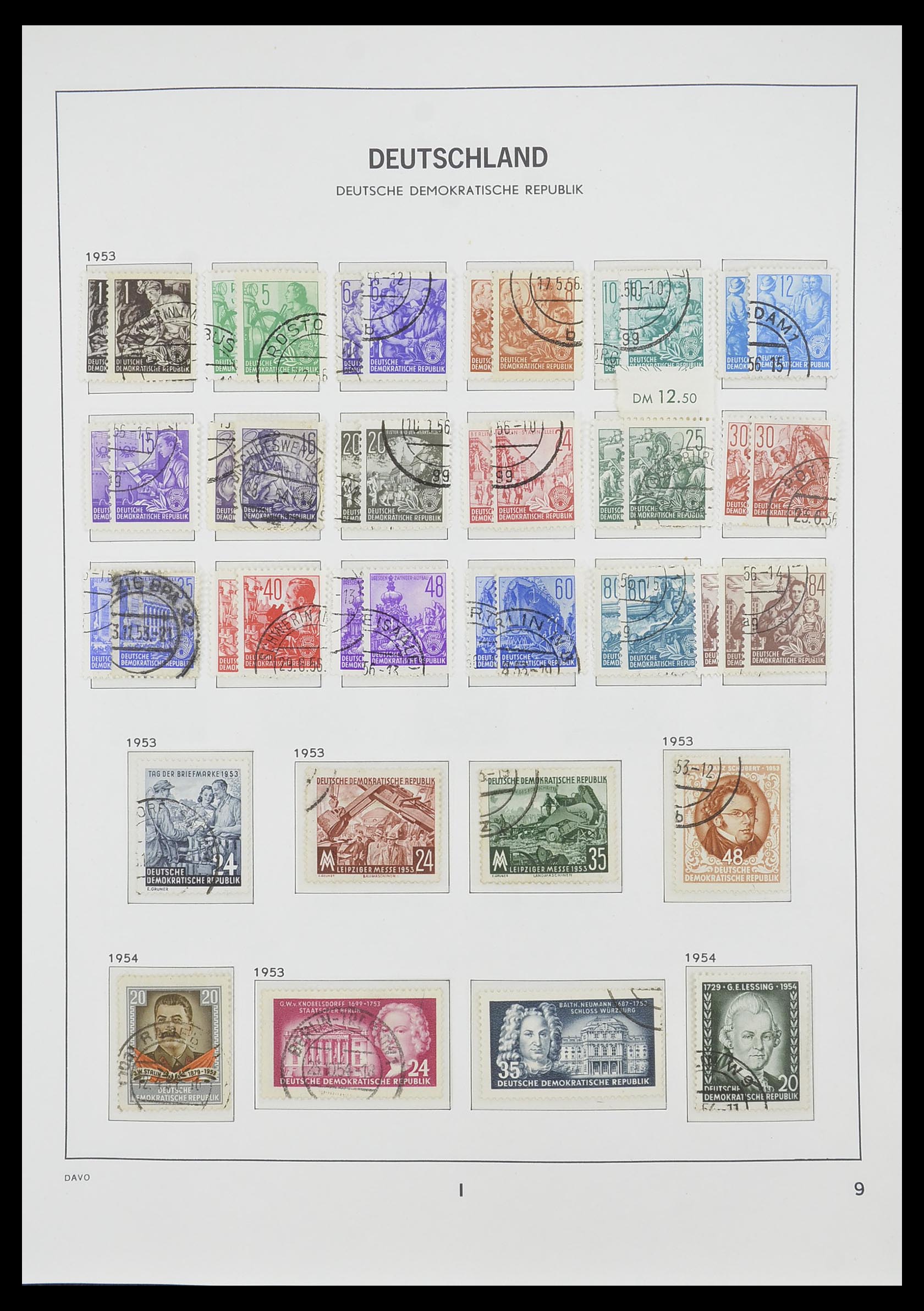 33526 020 - Stamp collection 33526 DDR 1949-1980.