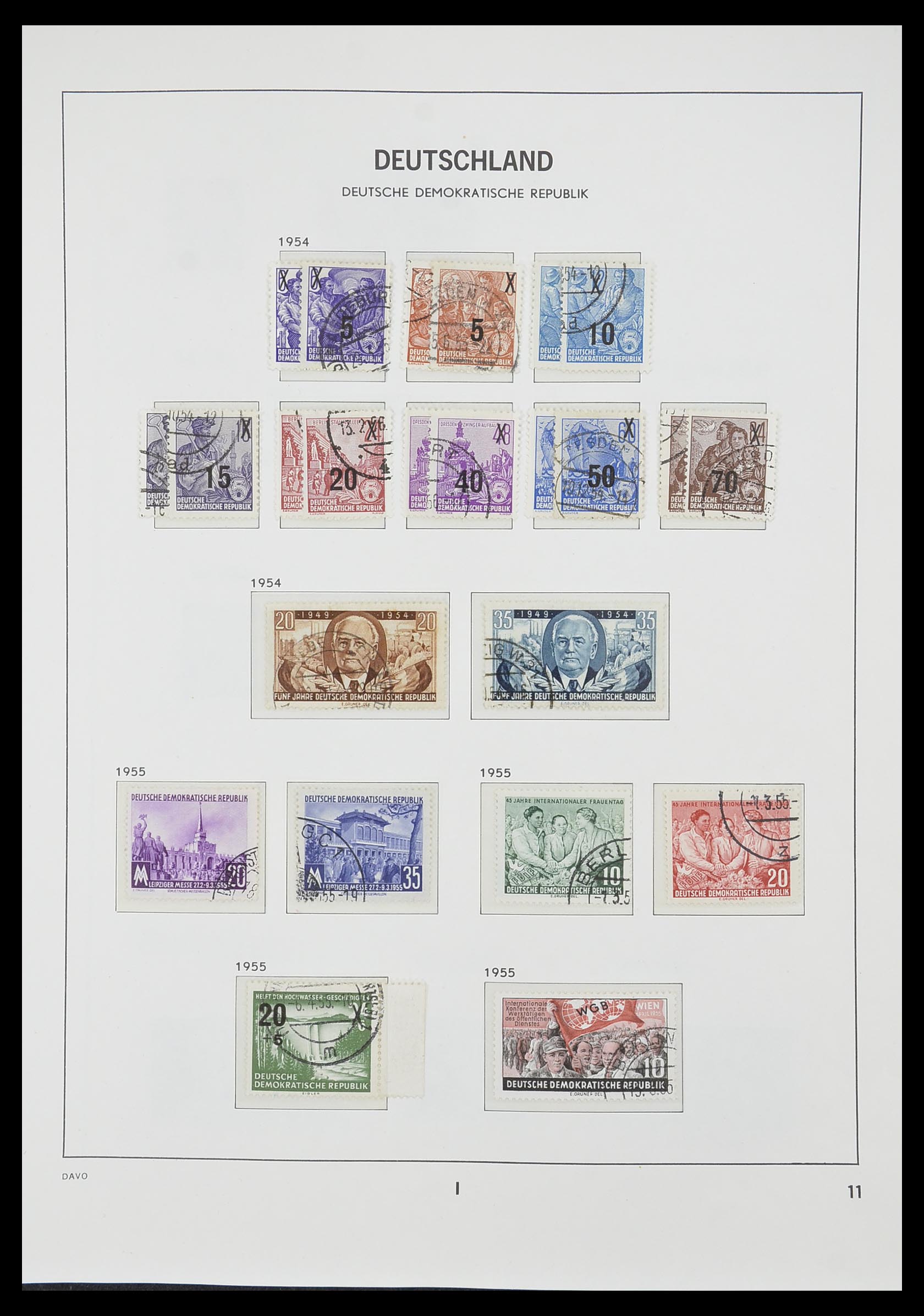 33526 024 - Stamp collection 33526 DDR 1949-1980.