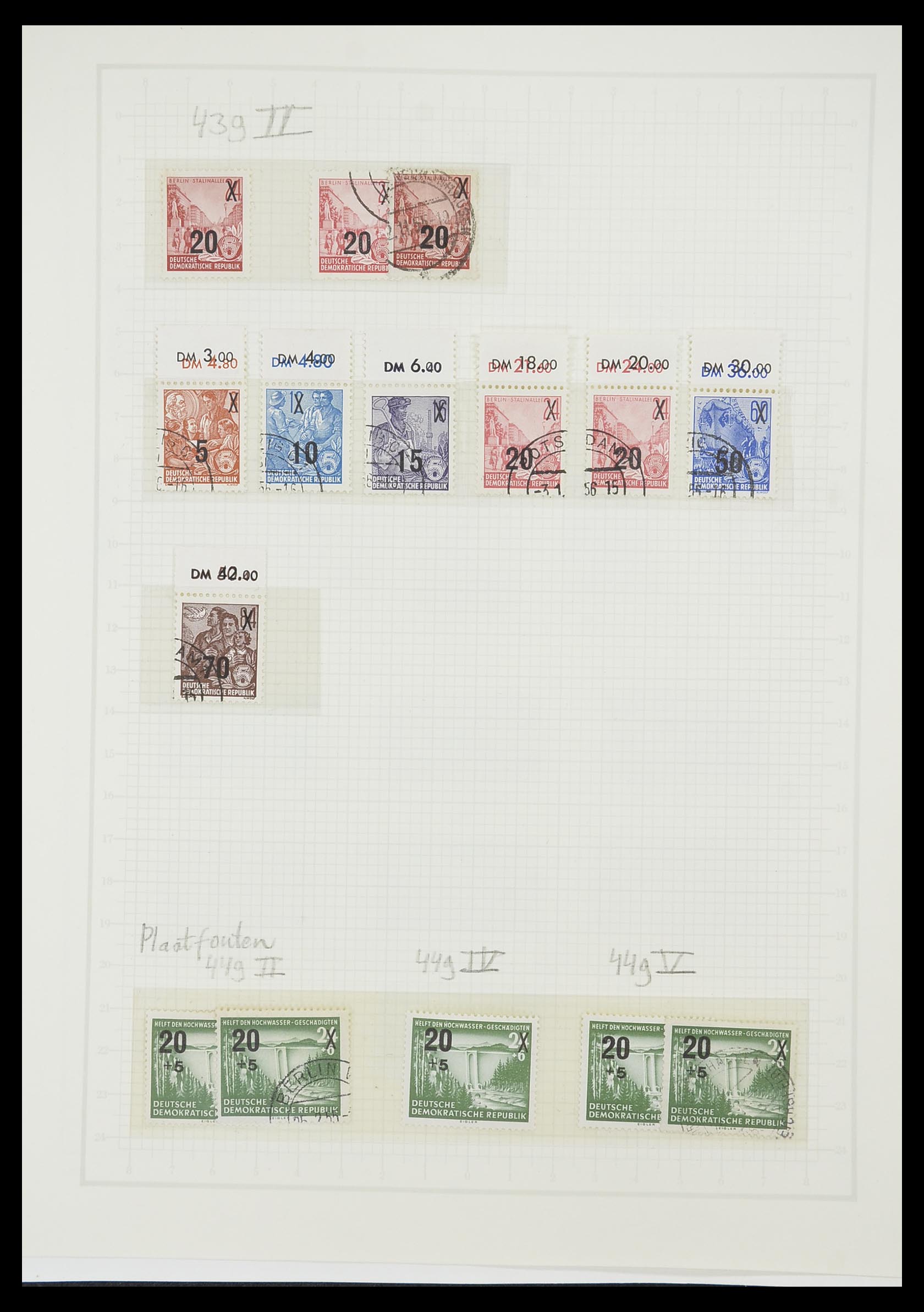 33526 025 - Stamp collection 33526 DDR 1949-1980.