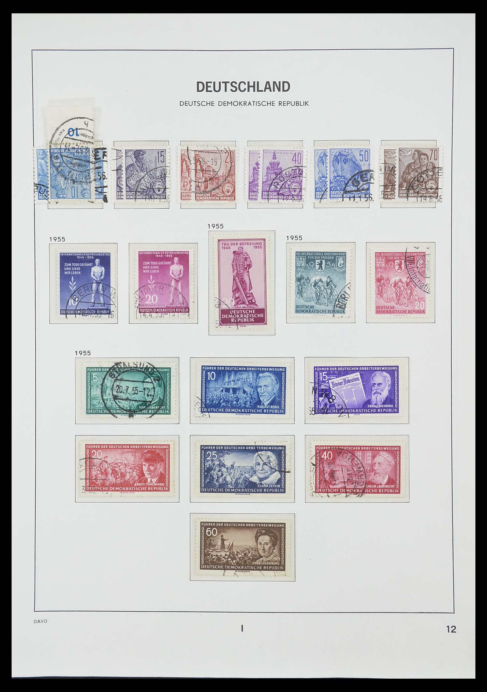 33526 027 - Stamp collection 33526 DDR 1949-1980.