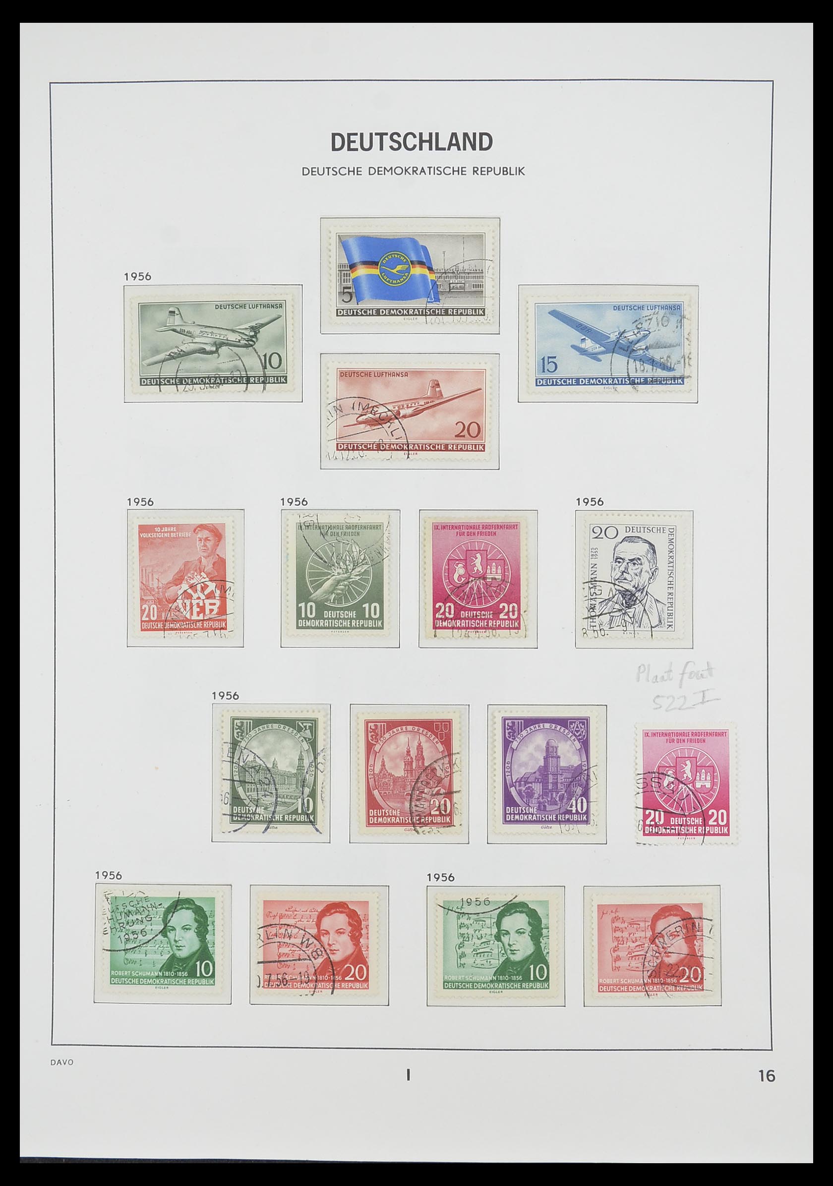 33526 035 - Stamp collection 33526 DDR 1949-1980.