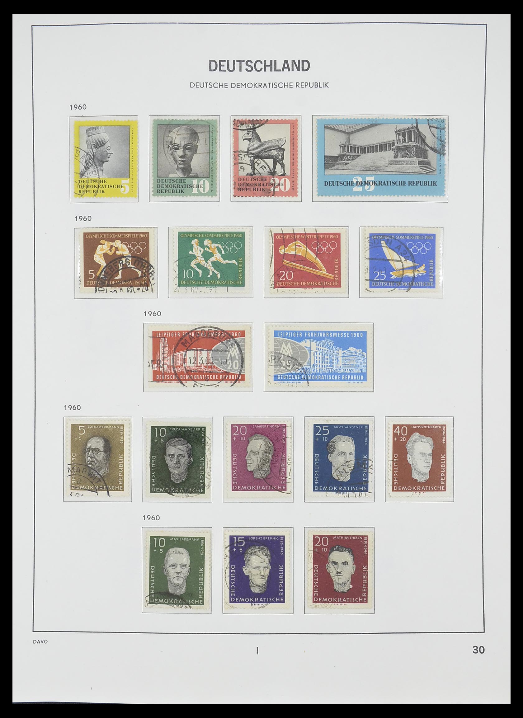 33526 065 - Stamp collection 33526 DDR 1949-1980.