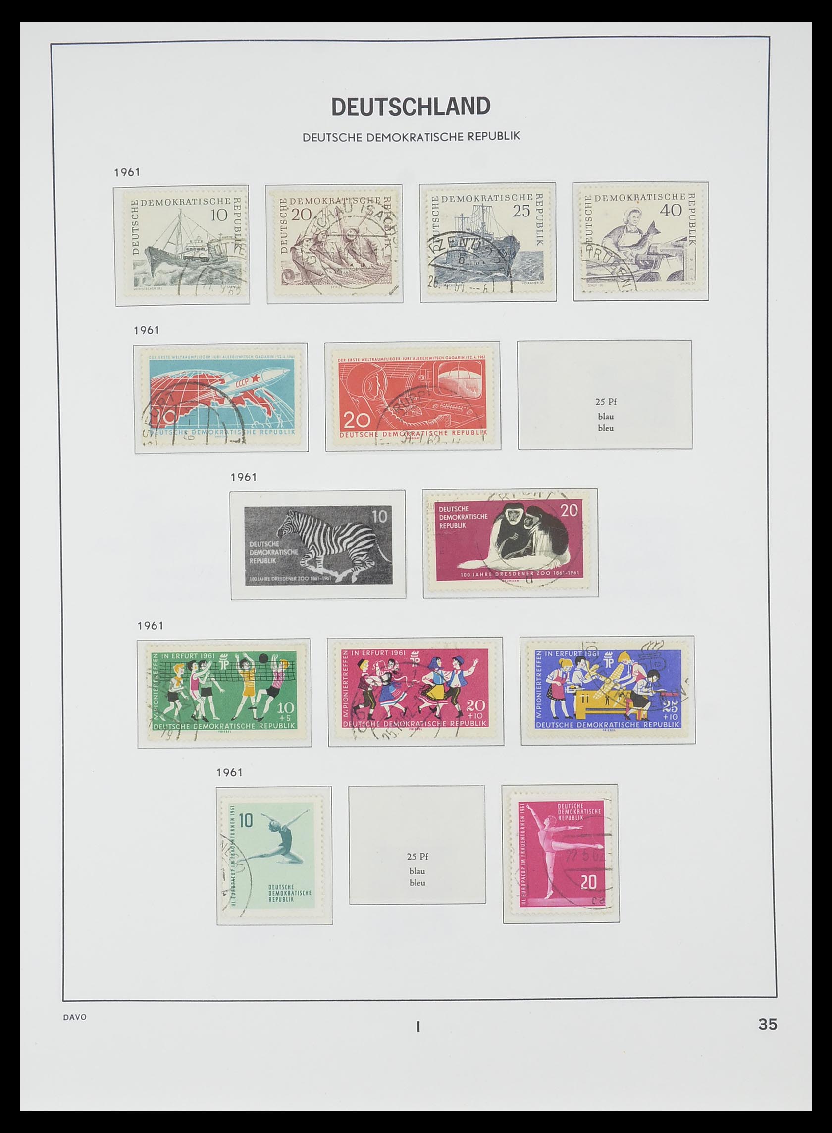 33526 078 - Stamp collection 33526 DDR 1949-1980.