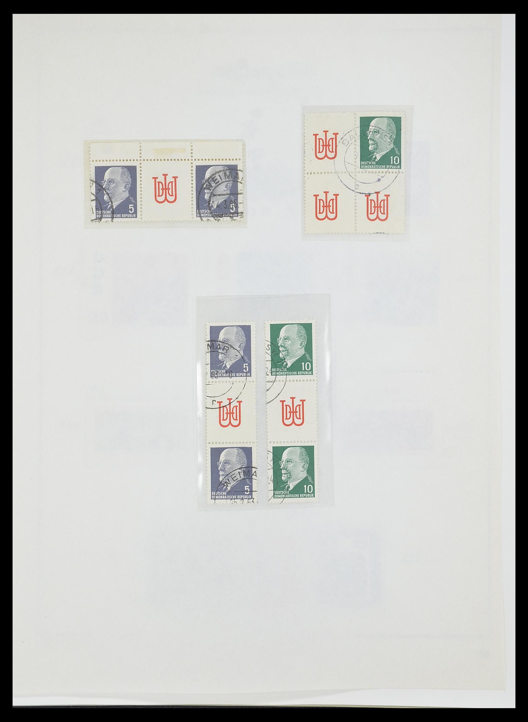 33526 083 - Stamp collection 33526 DDR 1949-1980.