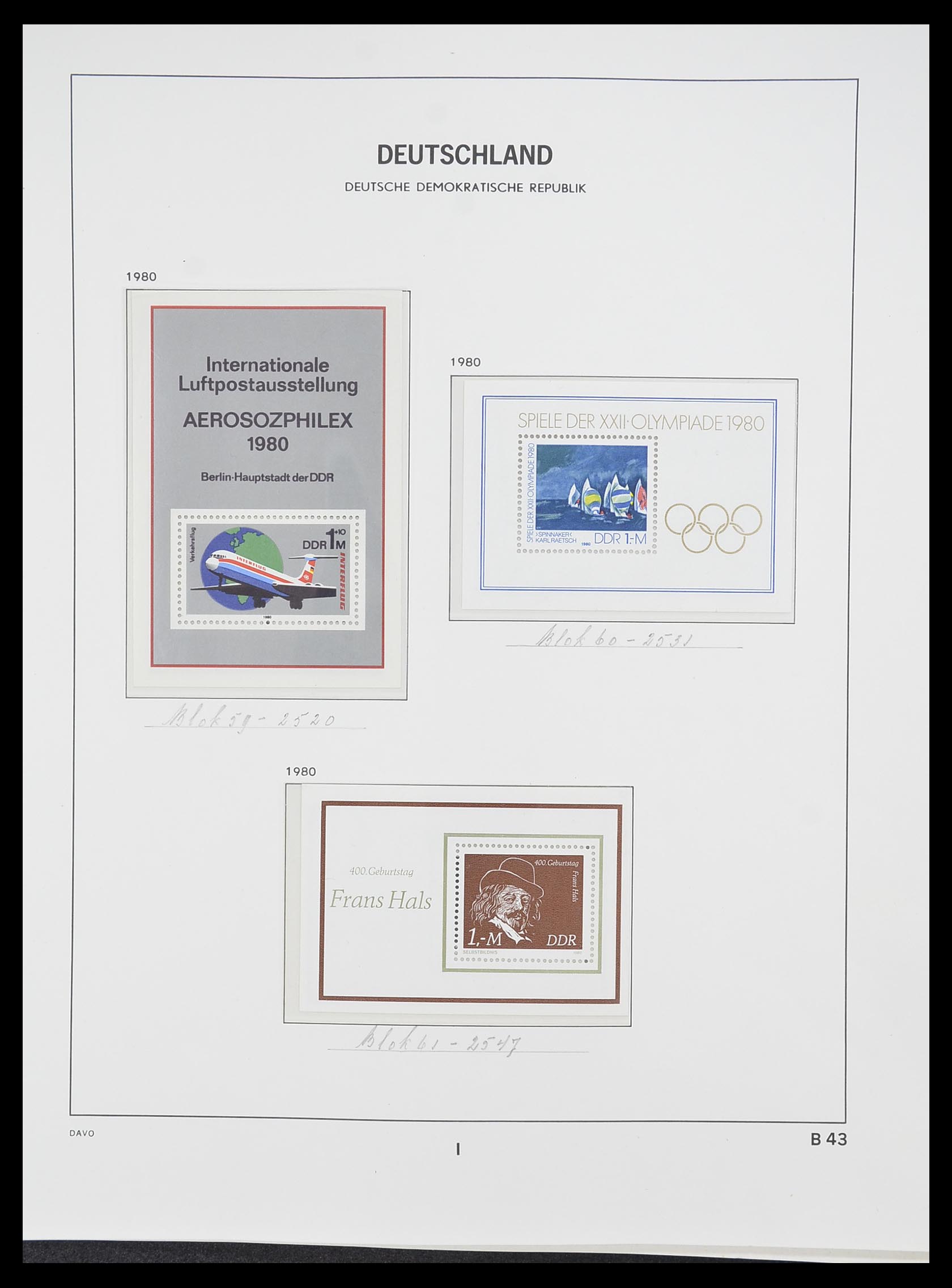 33526 623 - Postzegelverzameling 33526 DDR 1949-1980.