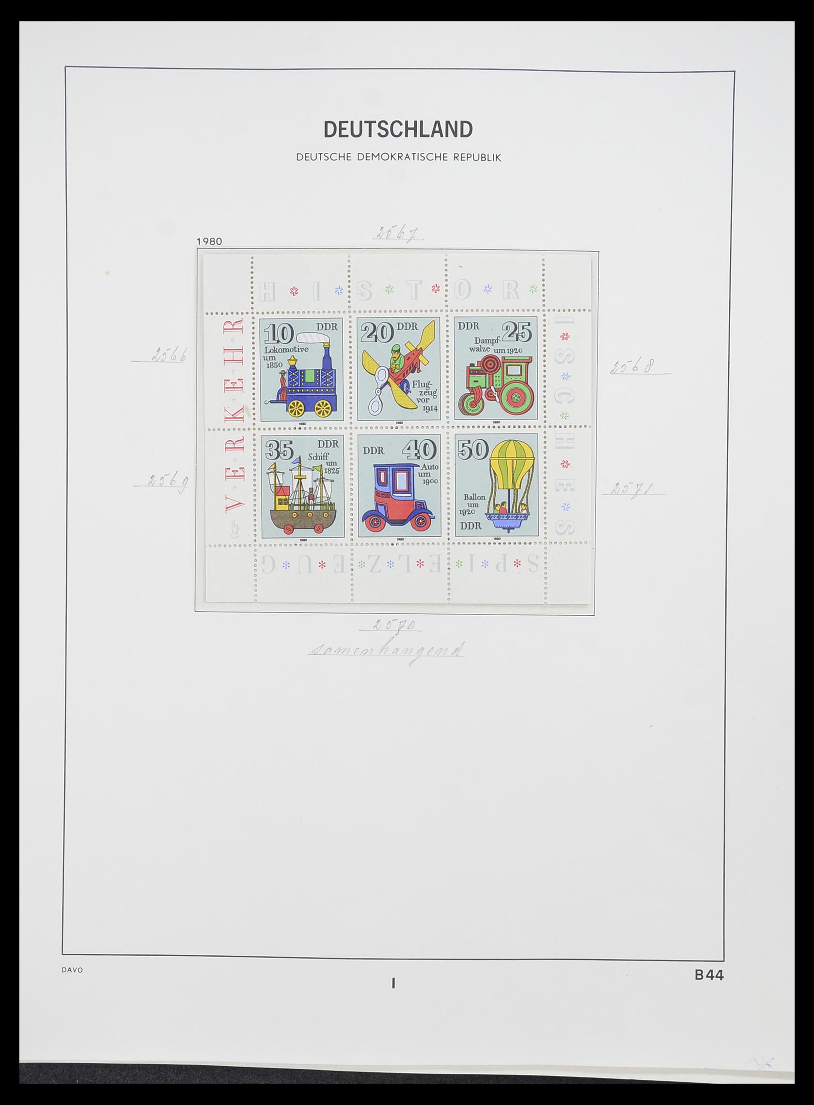 33526 625 - Postzegelverzameling 33526 DDR 1949-1980.