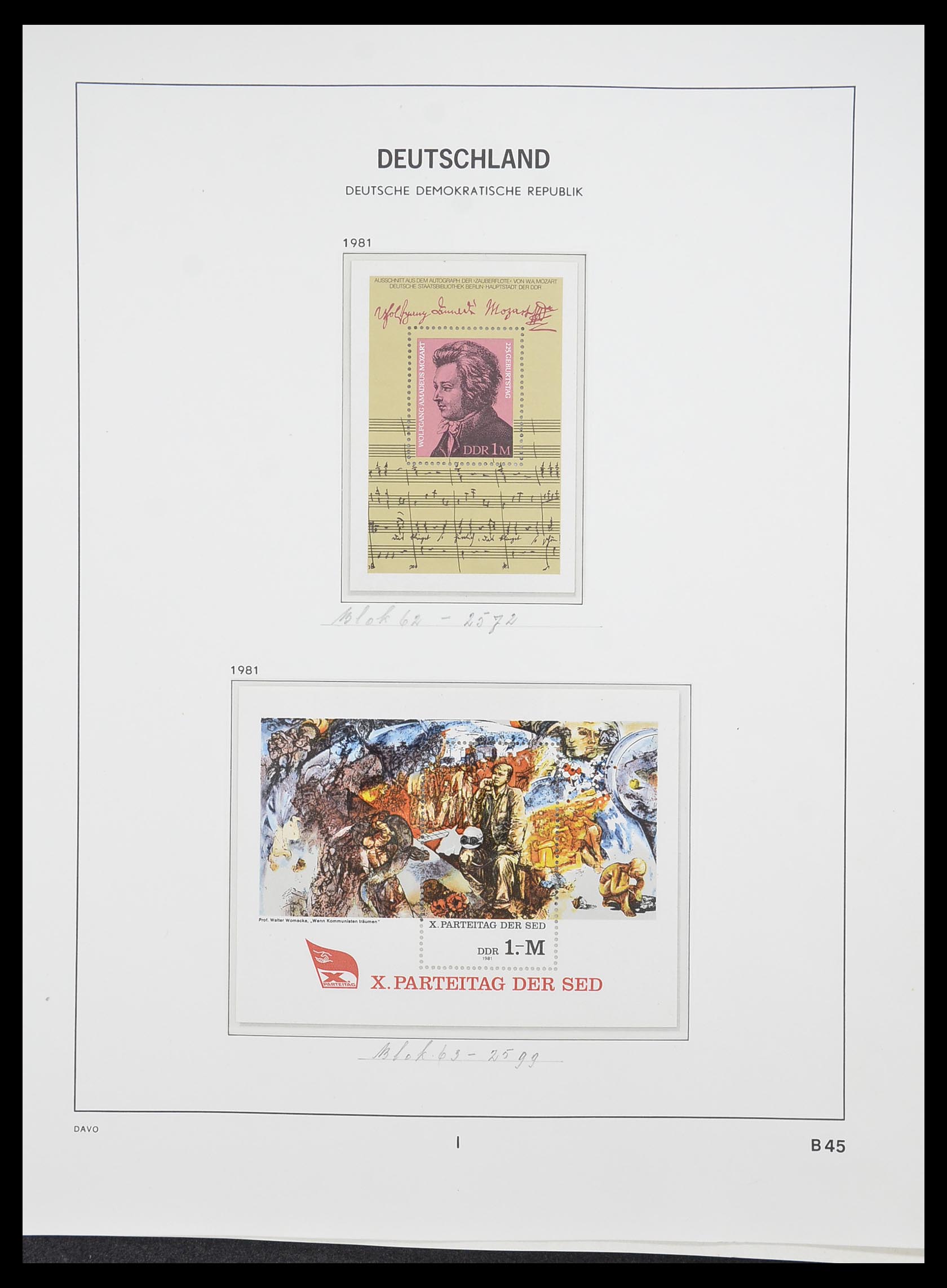 33526 627 - Postzegelverzameling 33526 DDR 1949-1980.