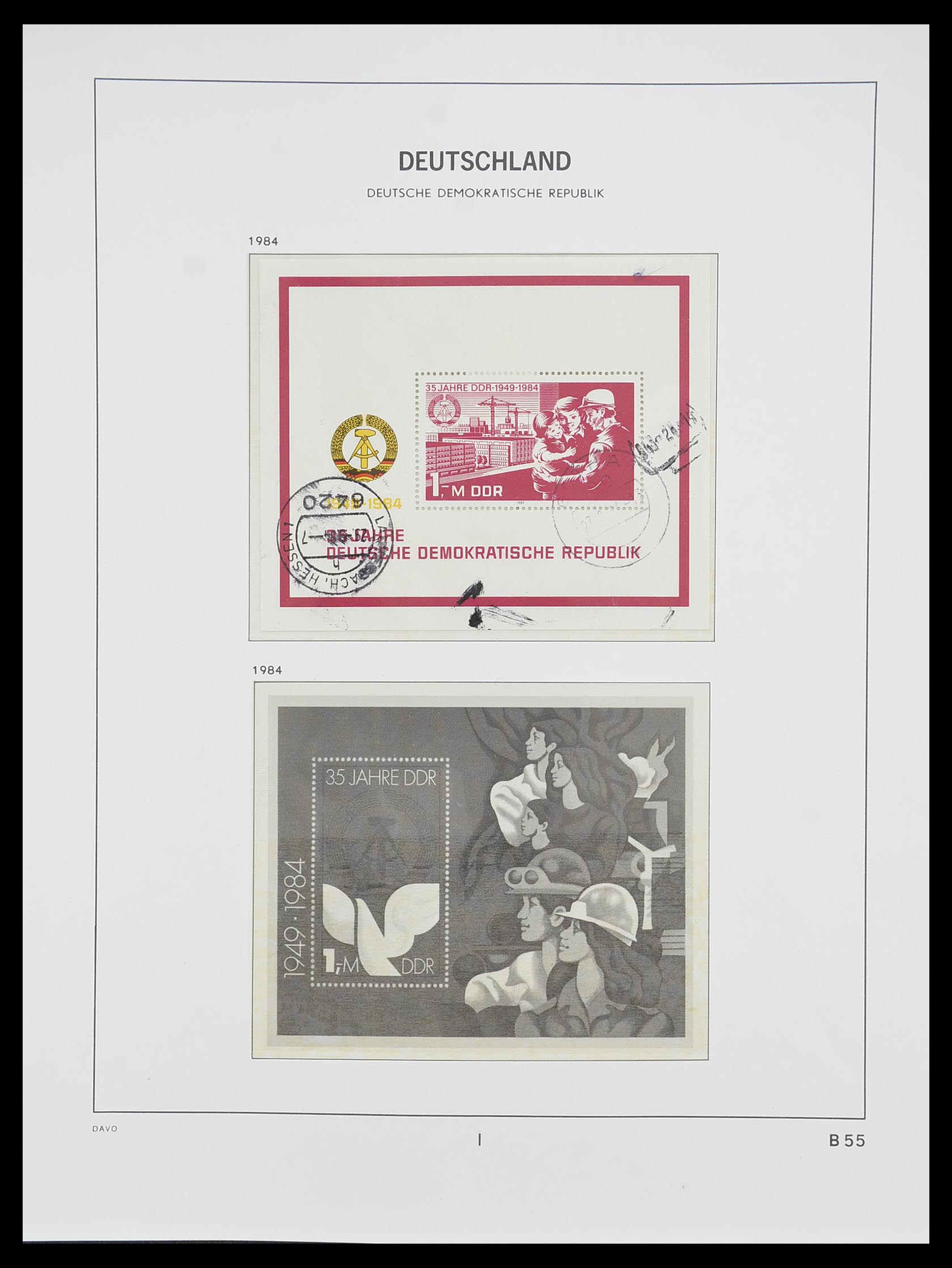 33526 650 - Postzegelverzameling 33526 DDR 1949-1980.
