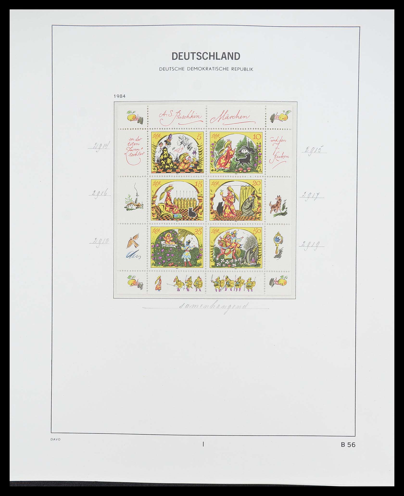 33526 653 - Postzegelverzameling 33526 DDR 1949-1980.