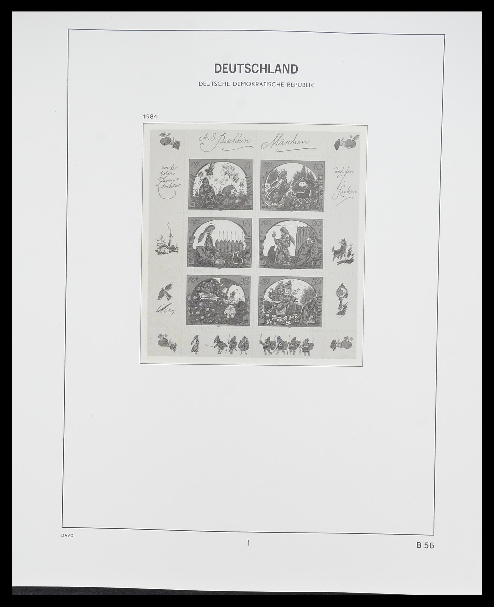 33526 654 - Postzegelverzameling 33526 DDR 1949-1980.