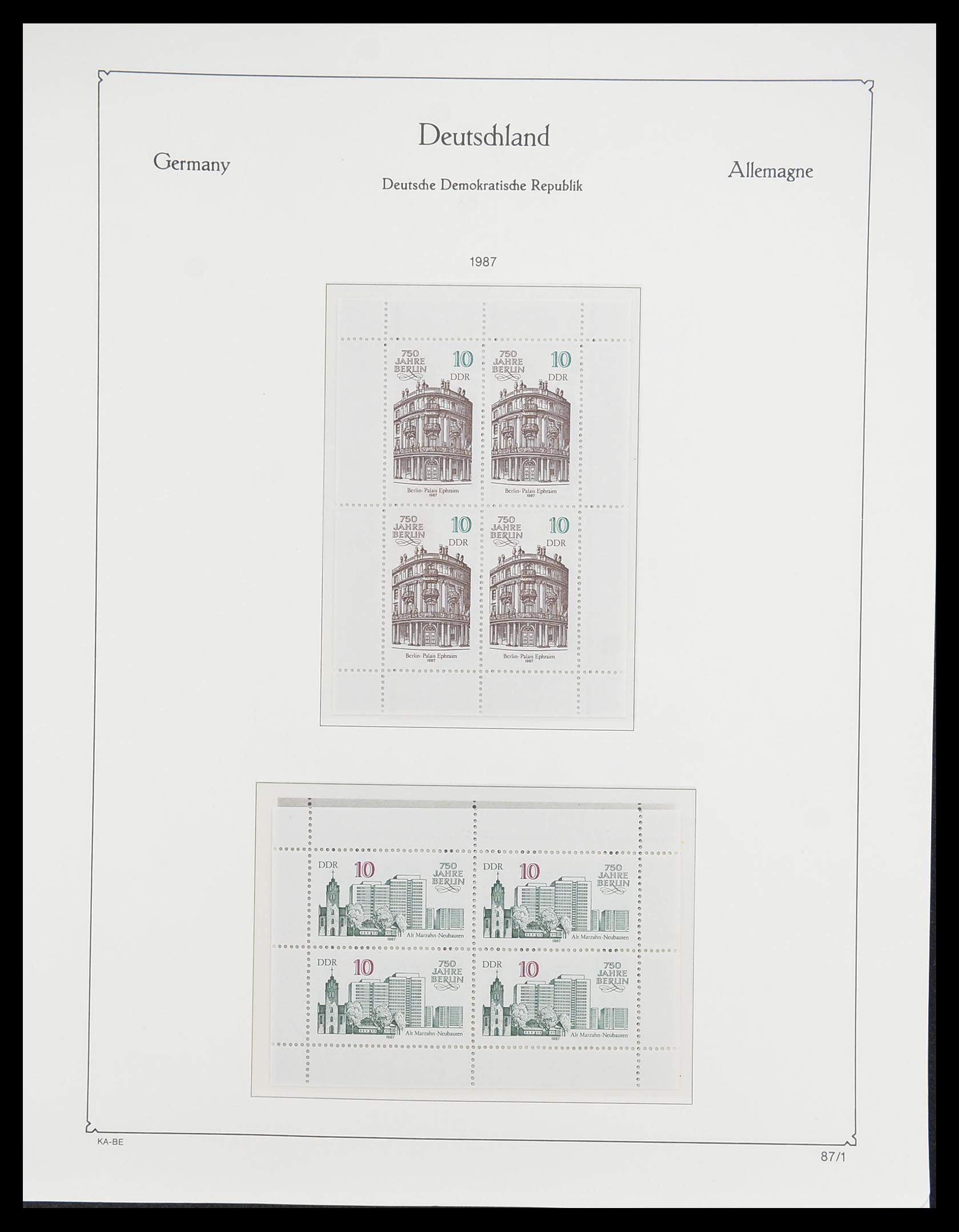 33526 665 - Postzegelverzameling 33526 DDR 1949-1980.