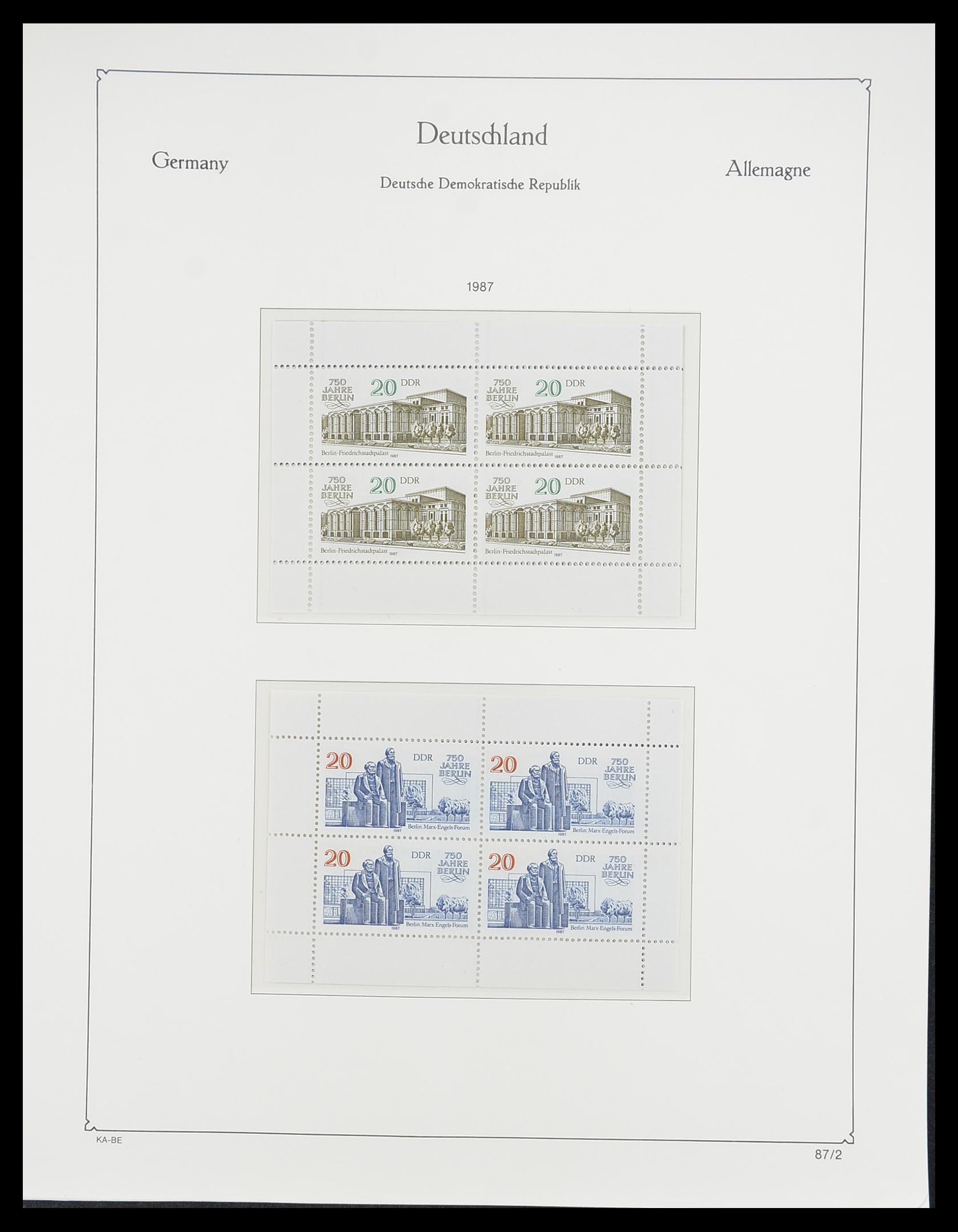 33526 666 - Postzegelverzameling 33526 DDR 1949-1980.